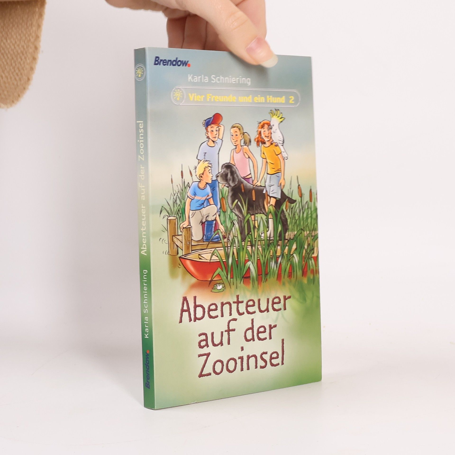 Vier Freunde und ein Hund - 2: Abenteuer auf der Zooinsel