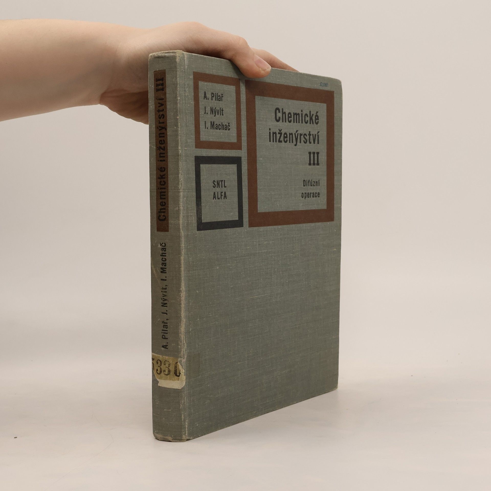 Antonín Pilař Chemická inženýrství 3