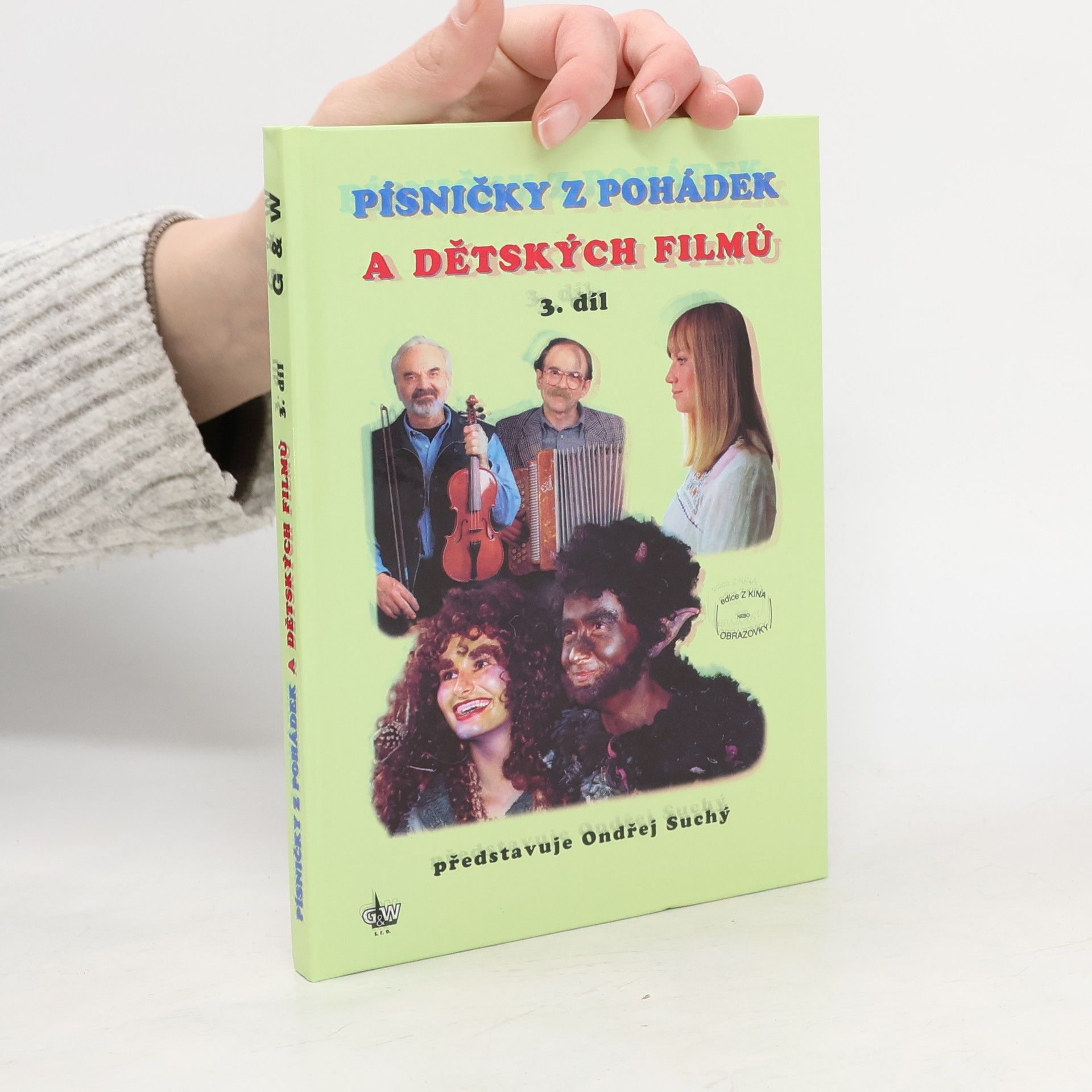 Ondřej Suchý Edice z kina nebo obrazovky - 3: Písničky z pohádek a dětských filmů
