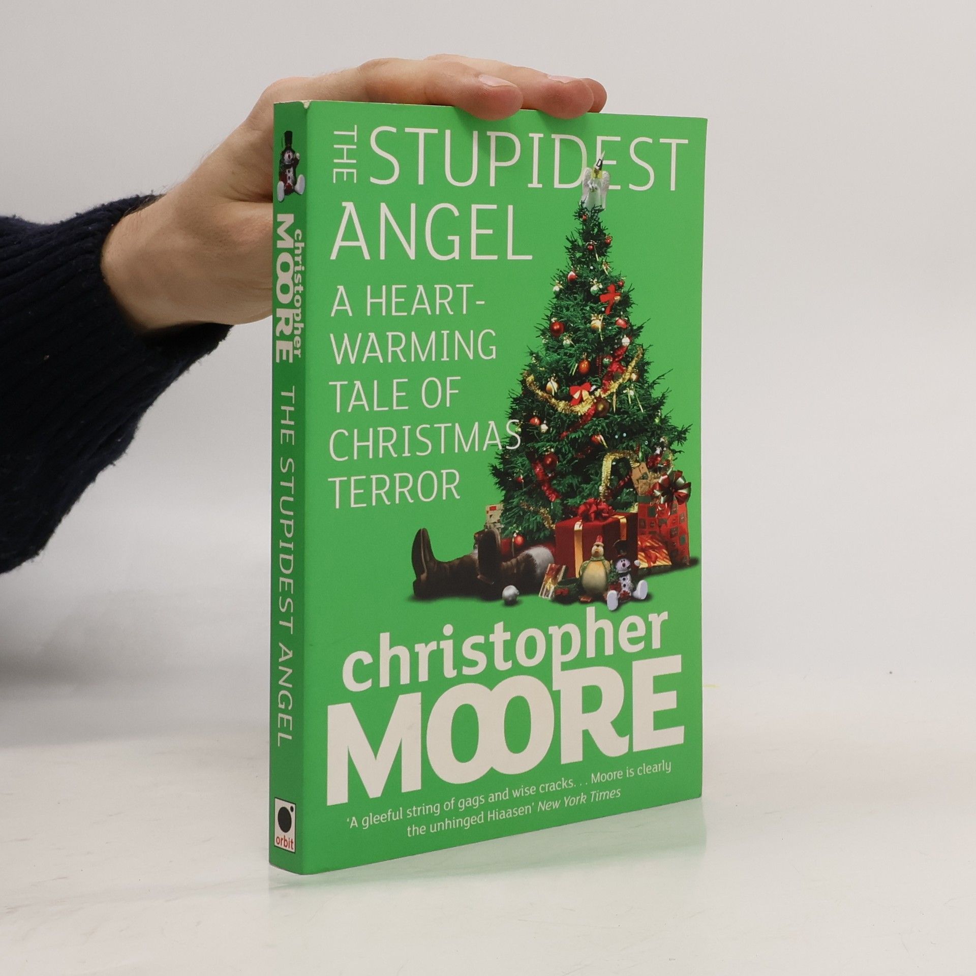 Christopher Moore The Stupidest Angel. Der törichte Engel, englische Ausgabe