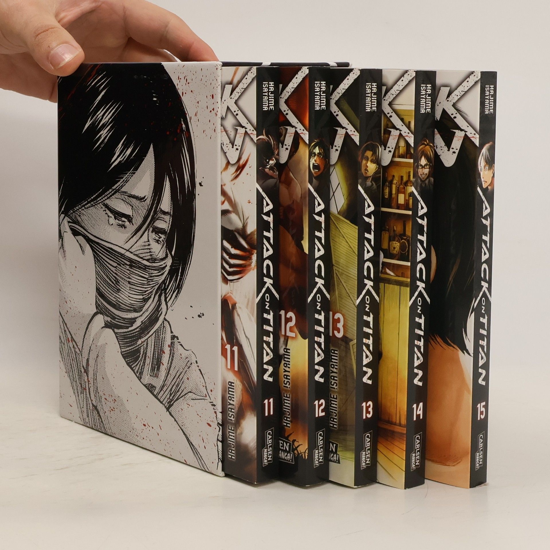 Hajime Isayama Attack on Titan 11-15