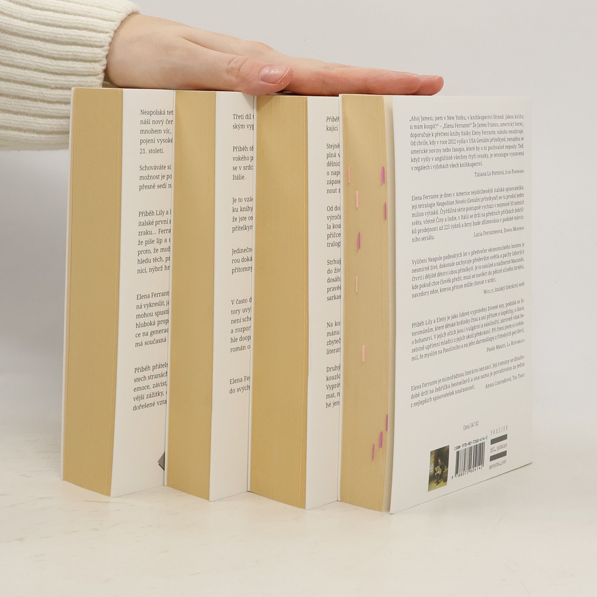 Elena Ferrante Geniální přítelkyně 1.-4. díl