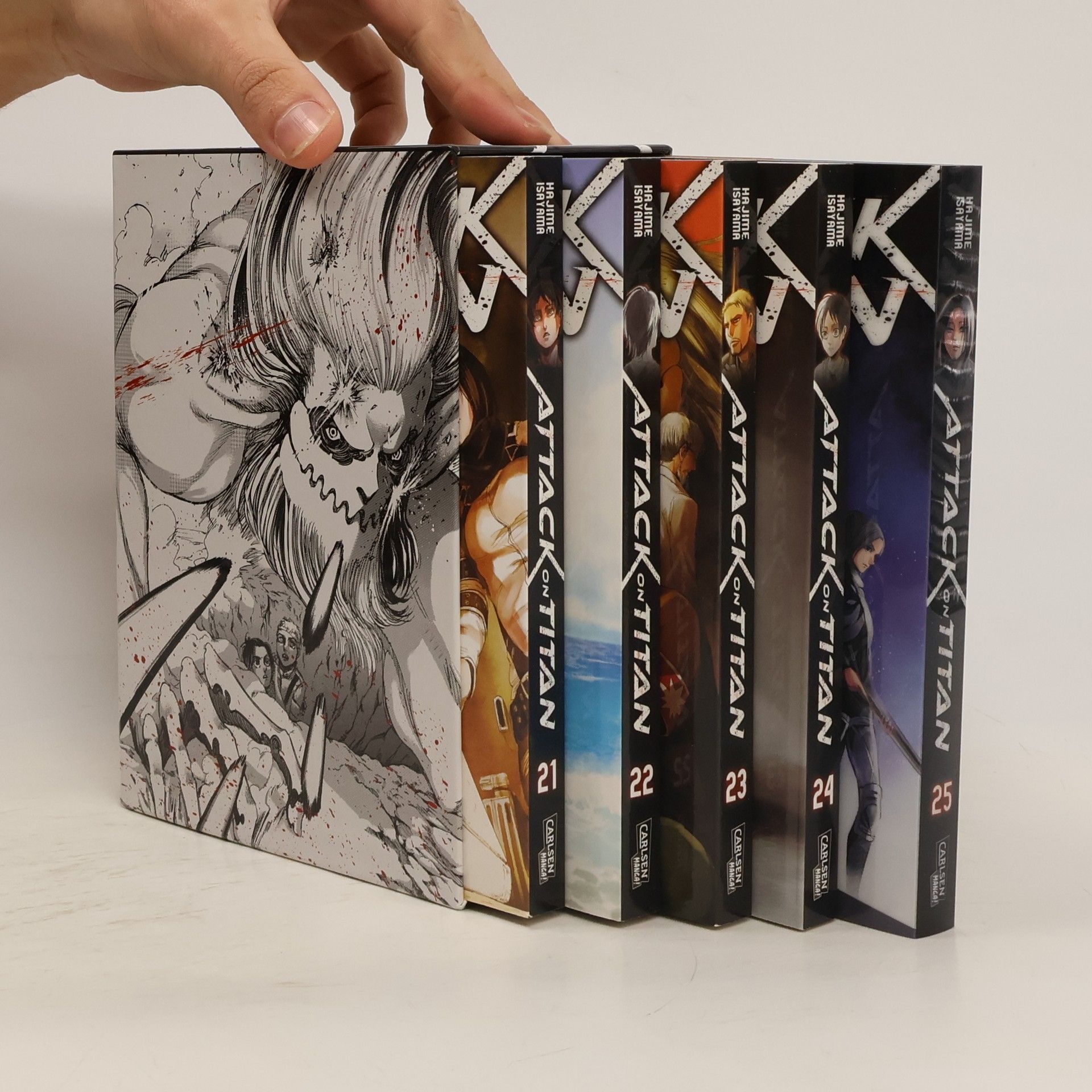 Hajime Isayama Attack on Titan 21-25