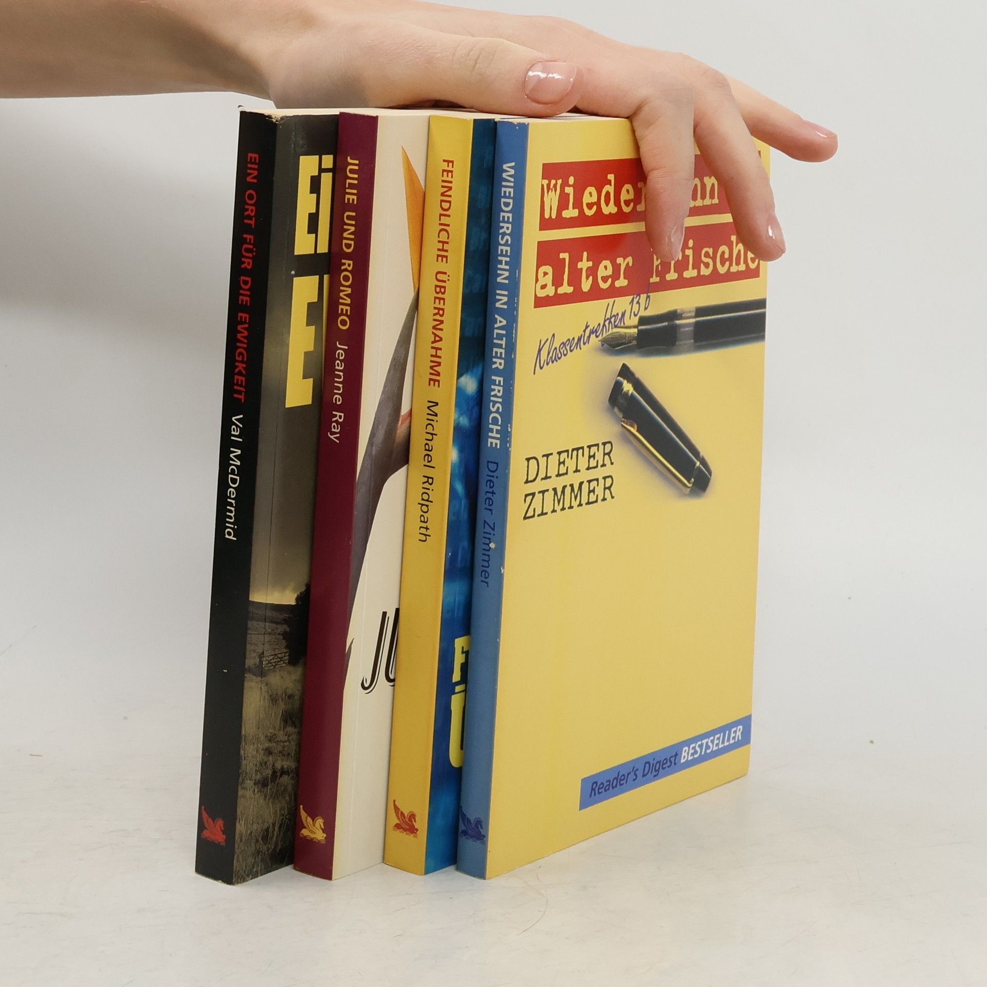 Reader's Digest Bestseller: Ein Ort für die Ewigkeit, Julie und Romeo, Feindliche Übernahme, Wiedersehn in alter Frische