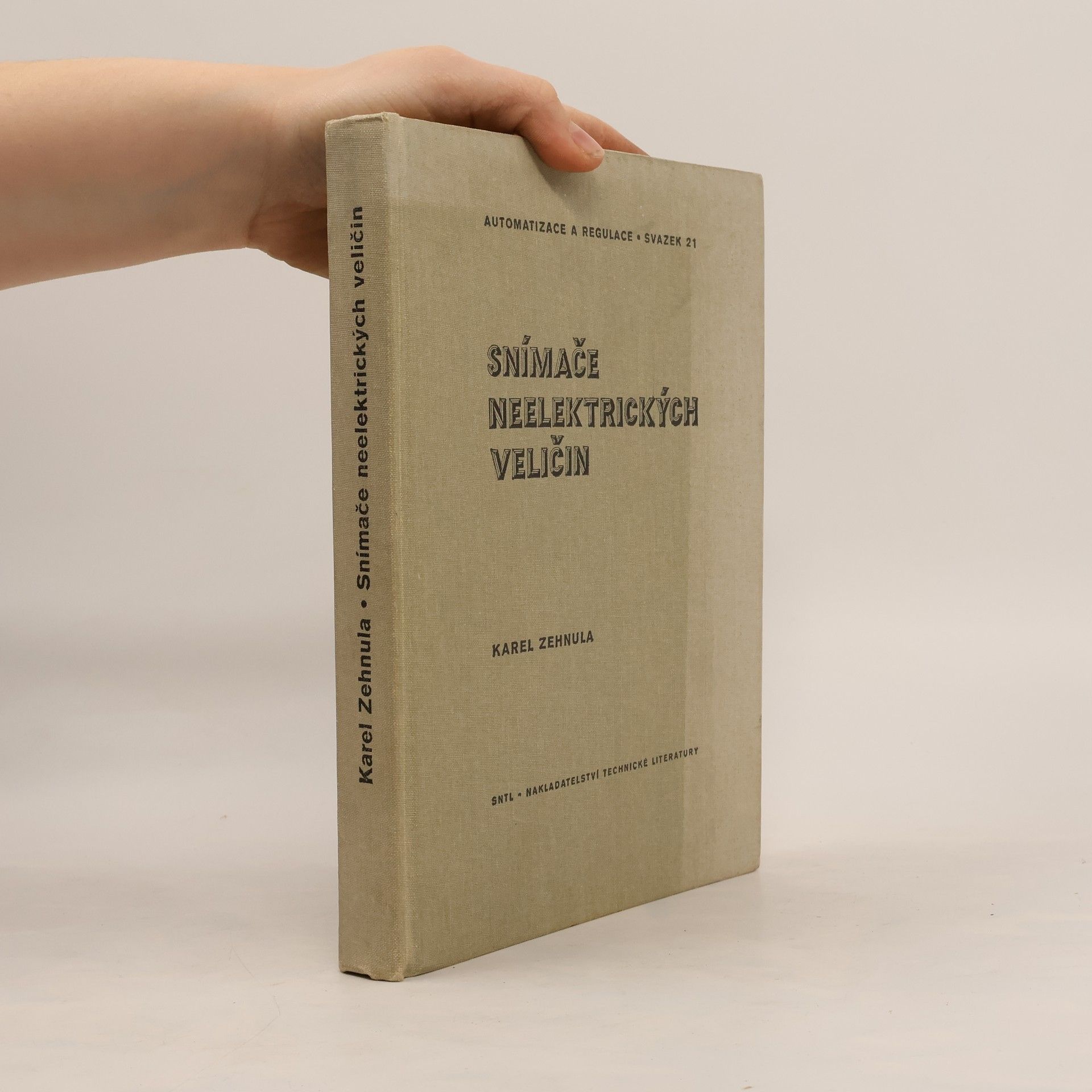 Karel Zehnula Snímače neelektrických veličin