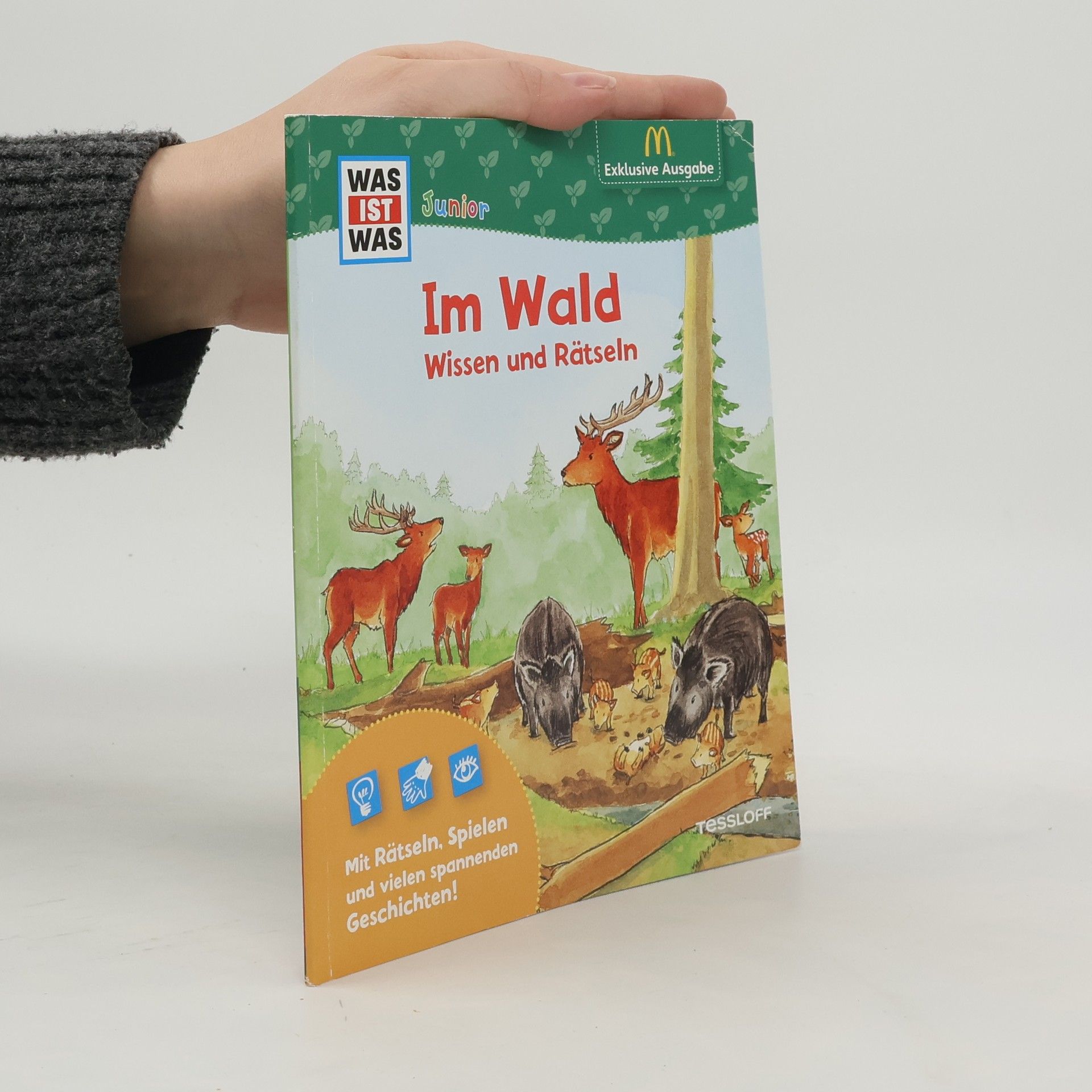 Sabine Stauber Im Wald. Wissen und Rätseln