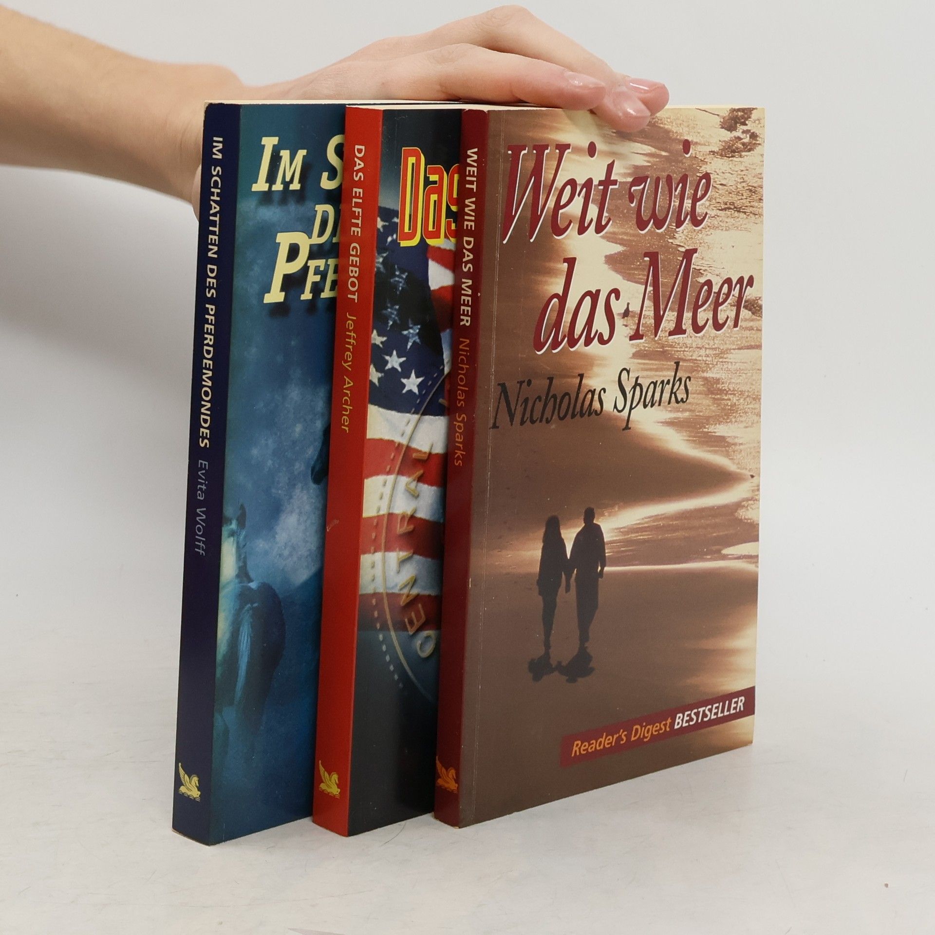 Evita Wolff Im Schatten des Pferdemondes. Das alfte Gebot. Weit wie das Meer