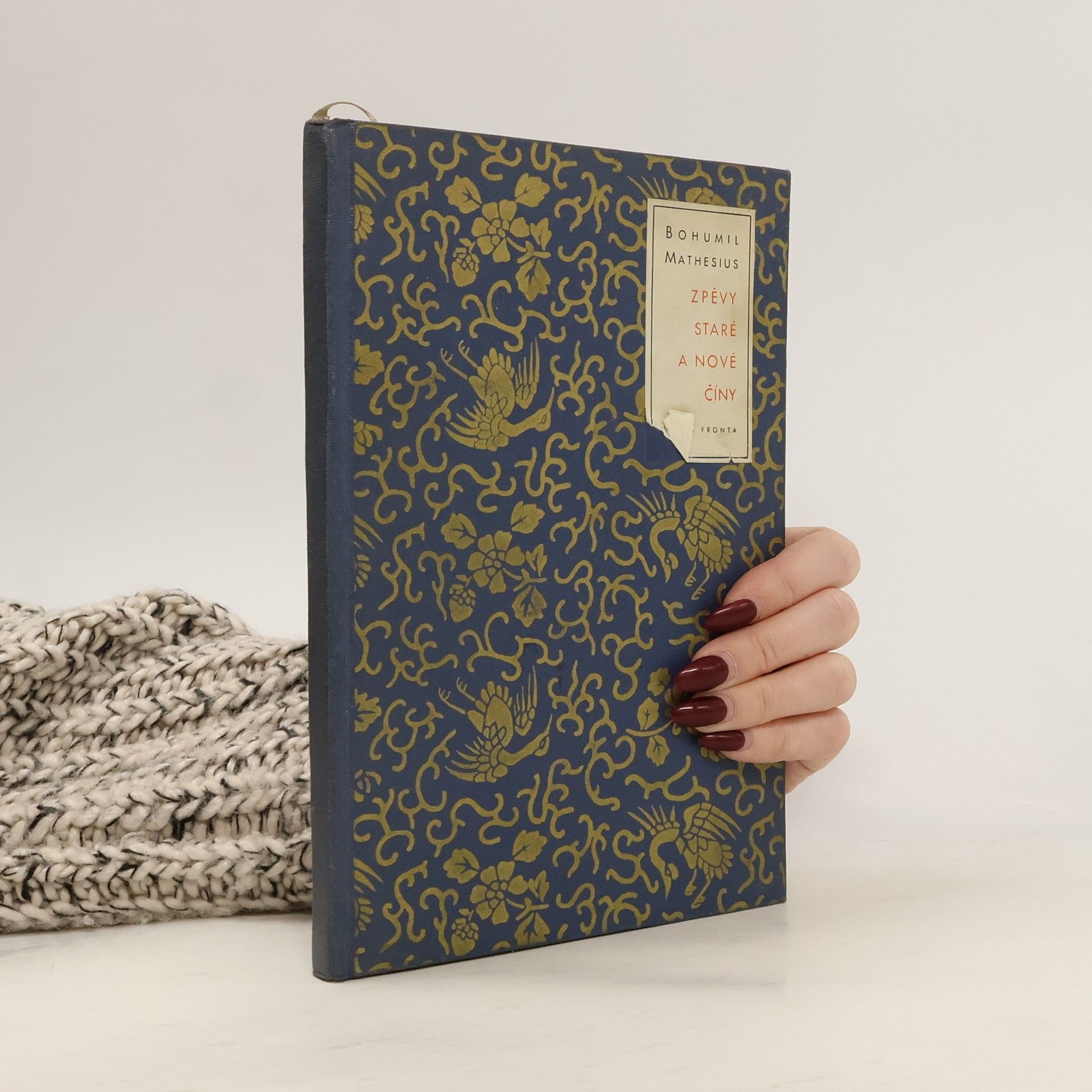 Bohumil Mathesius Zpěvy staré a nové Číny