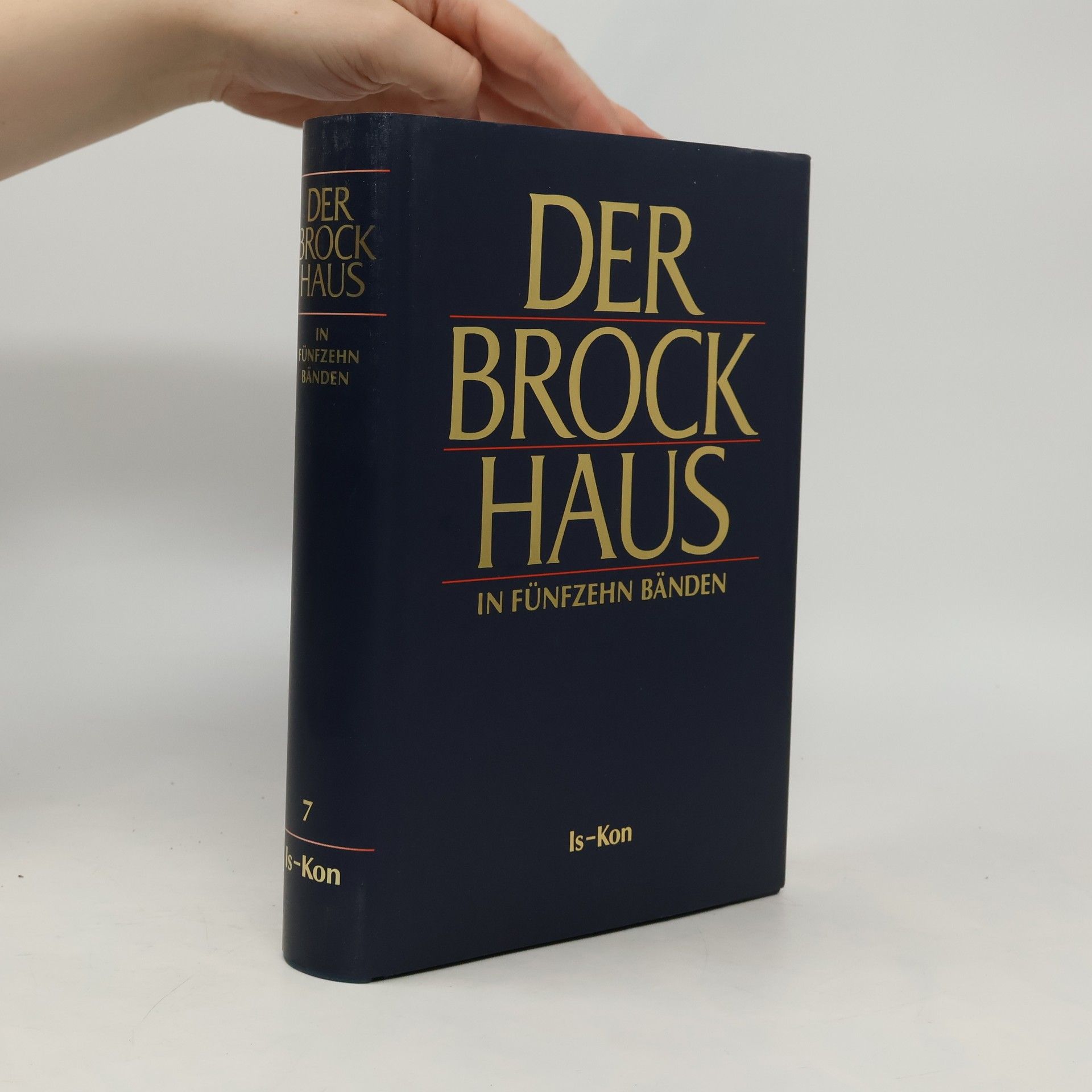 Autores varios Der Brock Haus in fünfzehn Bänden 7. Is-Kon
