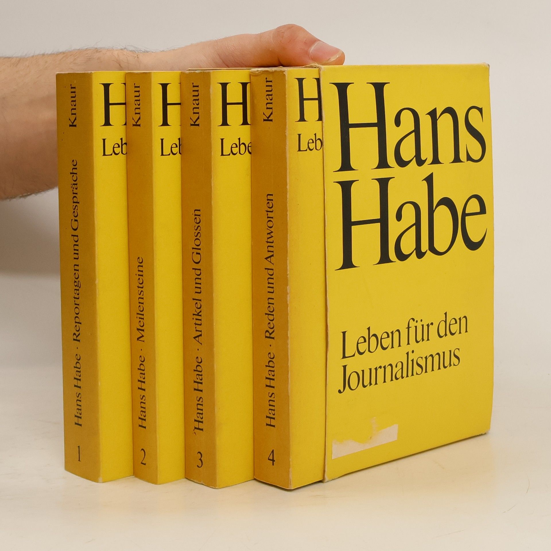 Hans Habe Leben für den Journalismus 1-4