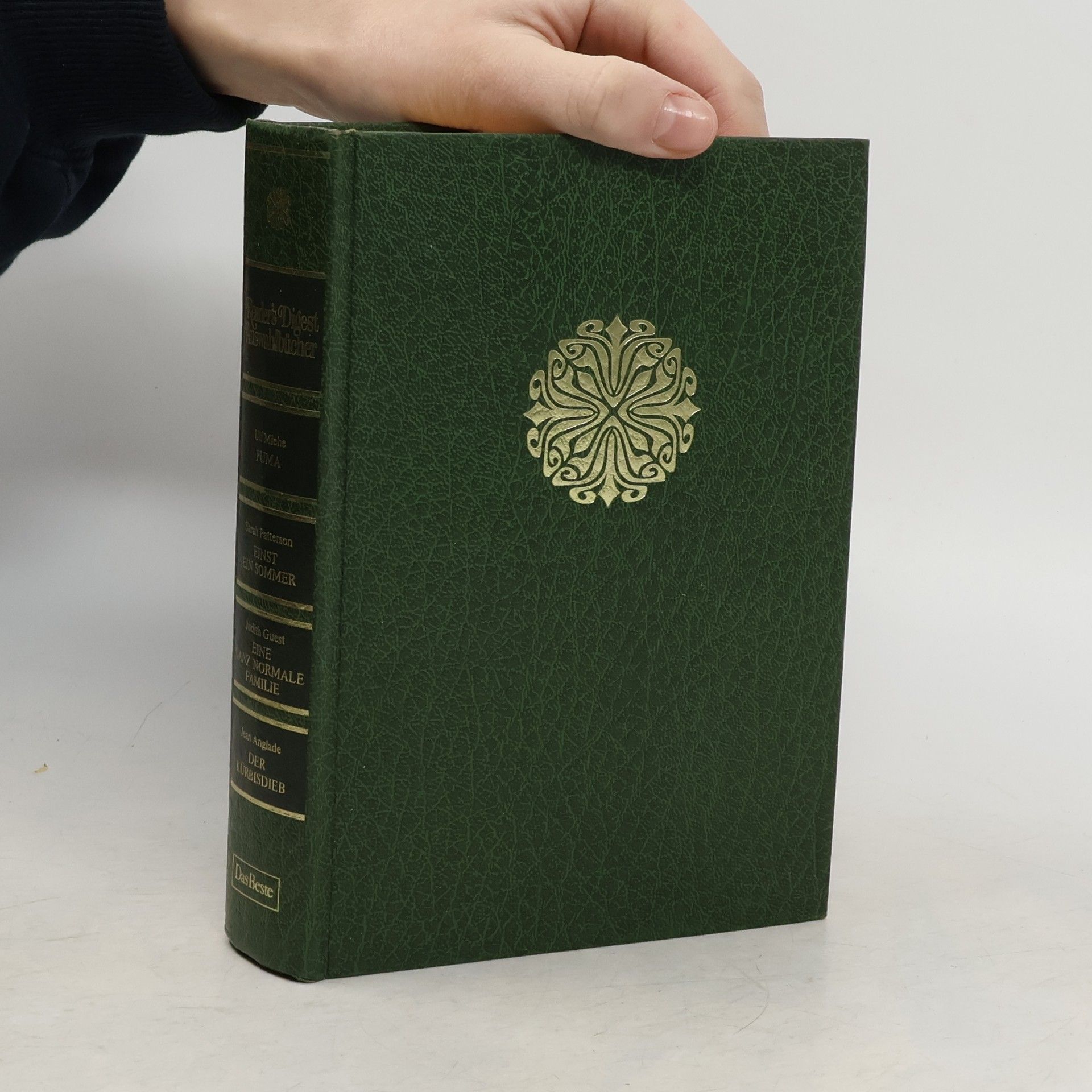 Readers Digest Auswahlbücher: Puma. Einst ein Sommer. Eine Manz Normale Familie. Der Küreisdieb