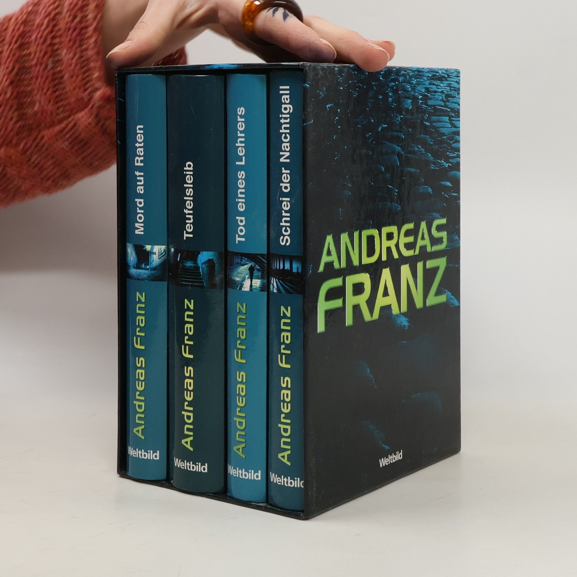 Andreas Franz Tod eines Lehrers. Mord auf Raten. Schrei der Nachtigall. Teufelsleib