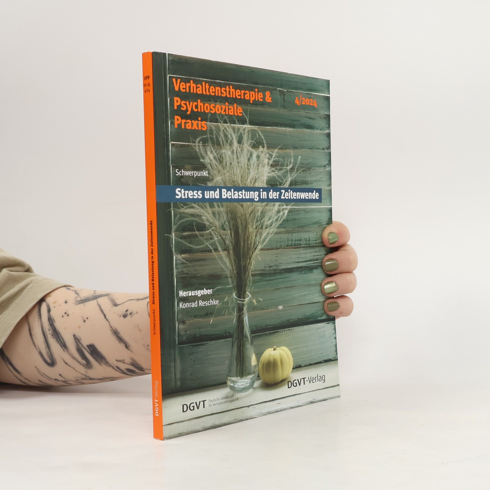 AA.VV. Verhaltenstherapie & Psychosoziale 4/2024