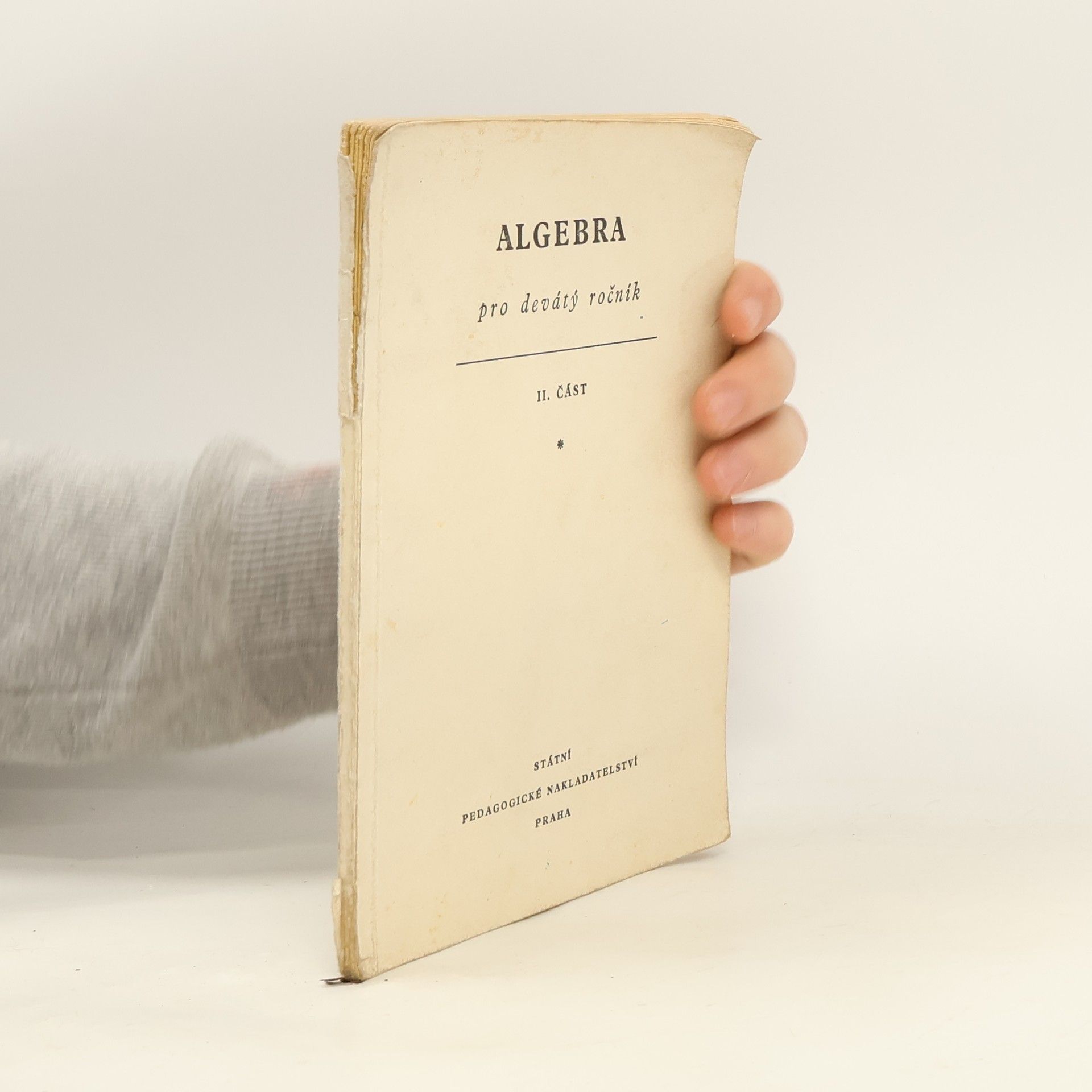 Algebra pro 9. ročník 