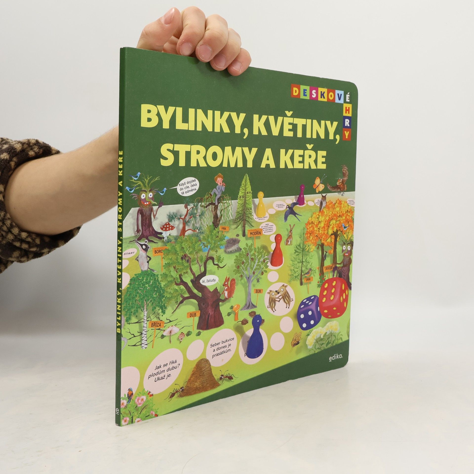 Jana Burešová Deskové hry. Bylinky, květiny, stromy a keře