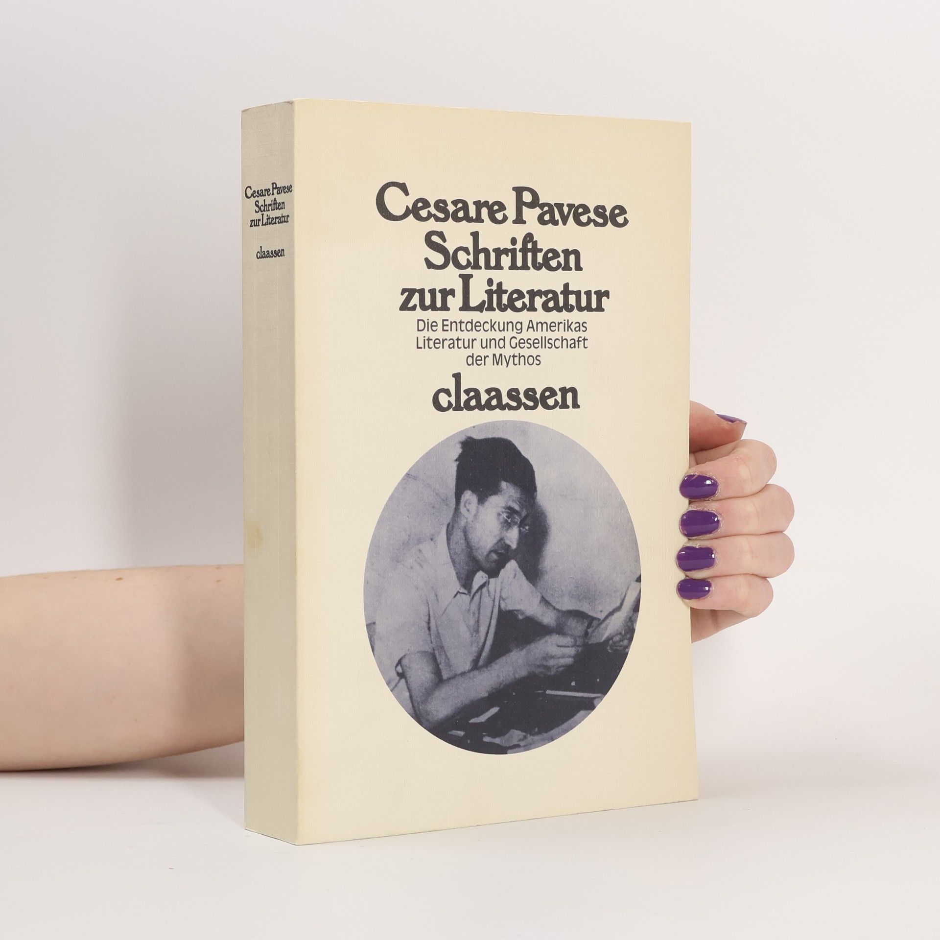Cesare Pavese Schriften zur Literatur