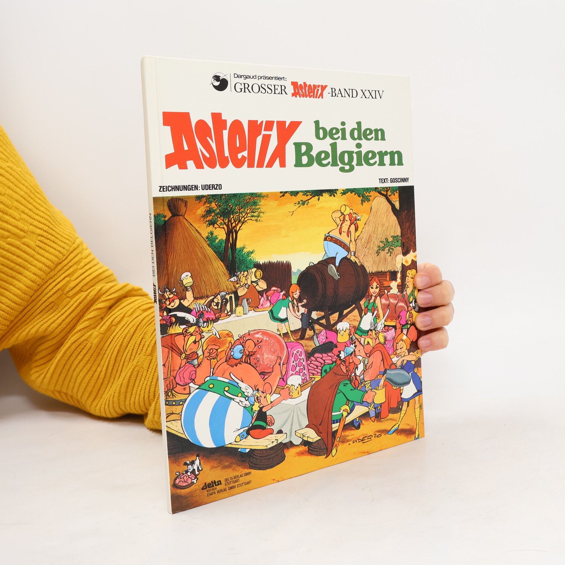 René Goscinny Asterix bei den Belgiern