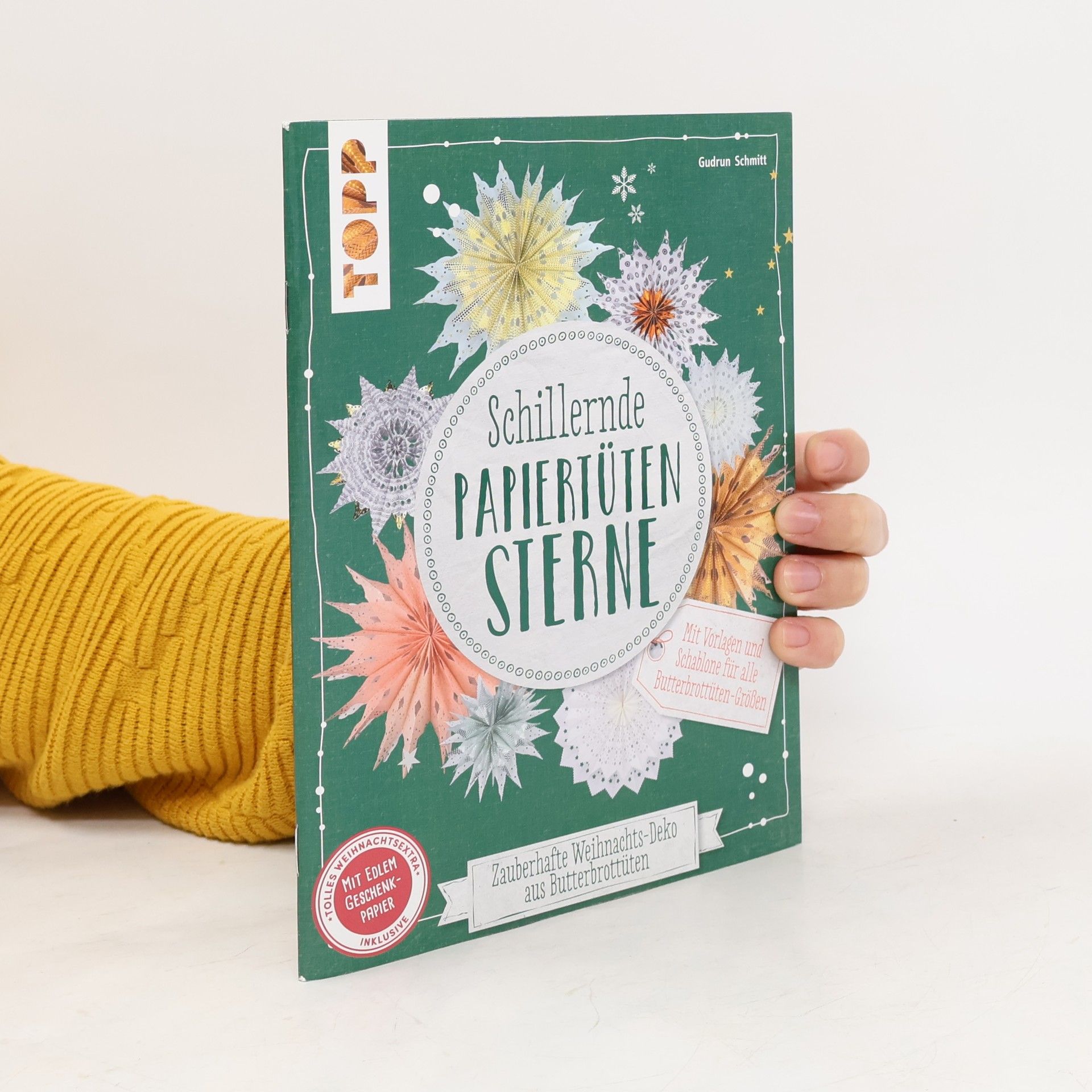 Gudrun Schmitt kreativ.kompakt.: Schillernde Papiertüten-Sterne