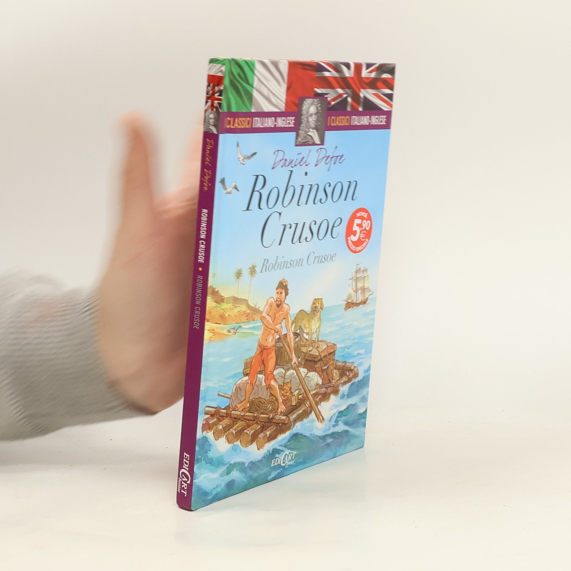 Daniel Defoe I Classici Italiano-Inglese: Robinson Crusoe