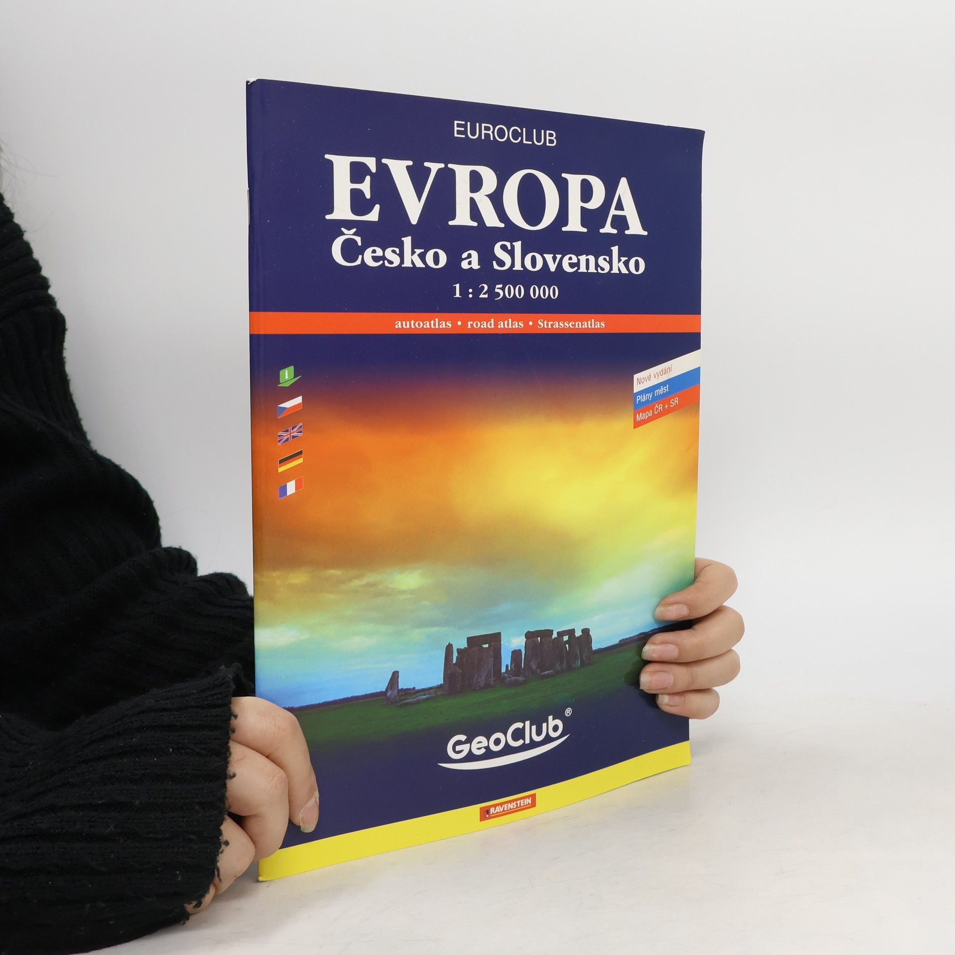 Autores varios Evropa. Česko a Slovensko 1:2500000