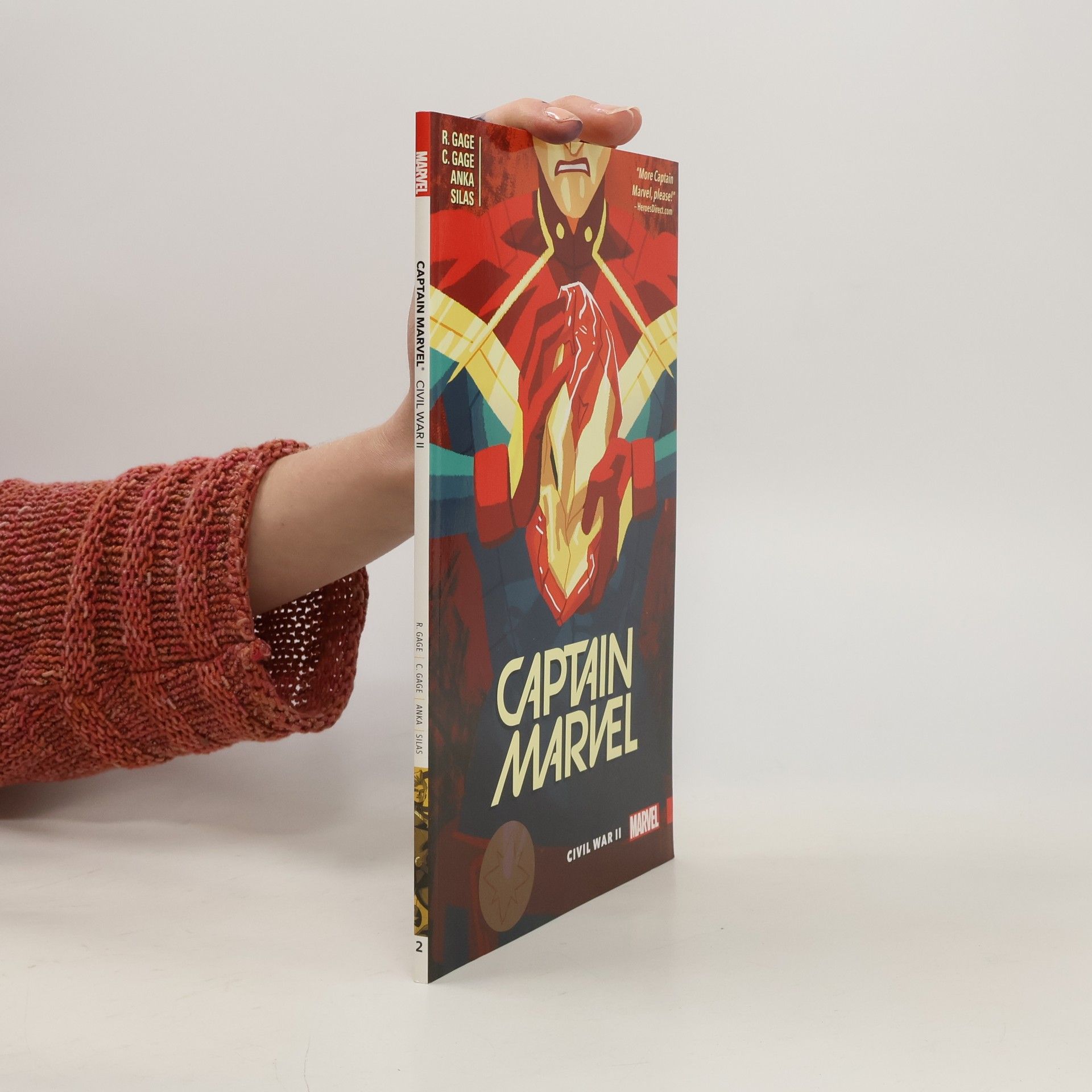 Michele Fazekas Captain Marvel Vol. 2: Civil War Ii