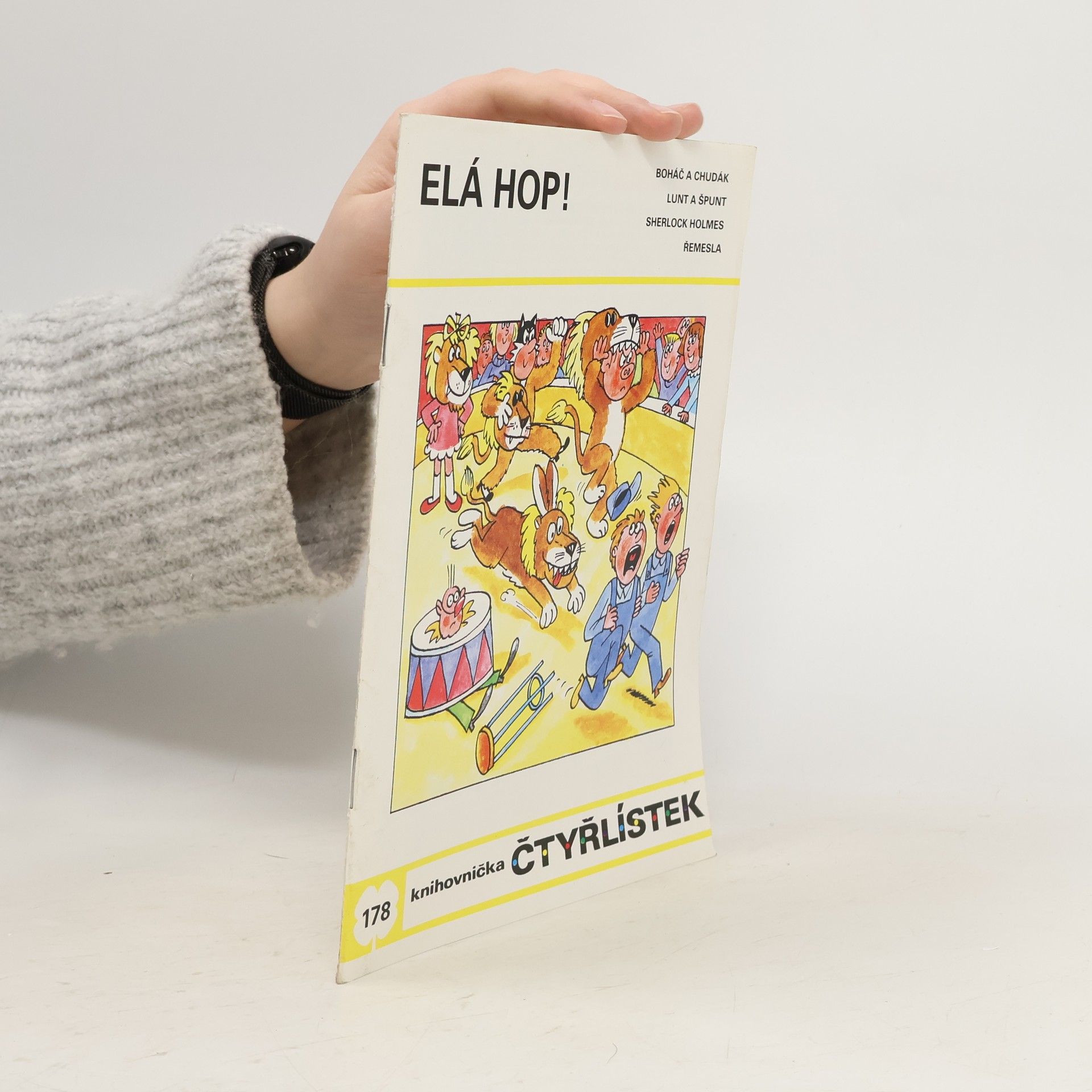 Jaroslav Němeček Čtyřlístek 178. Elá hop!