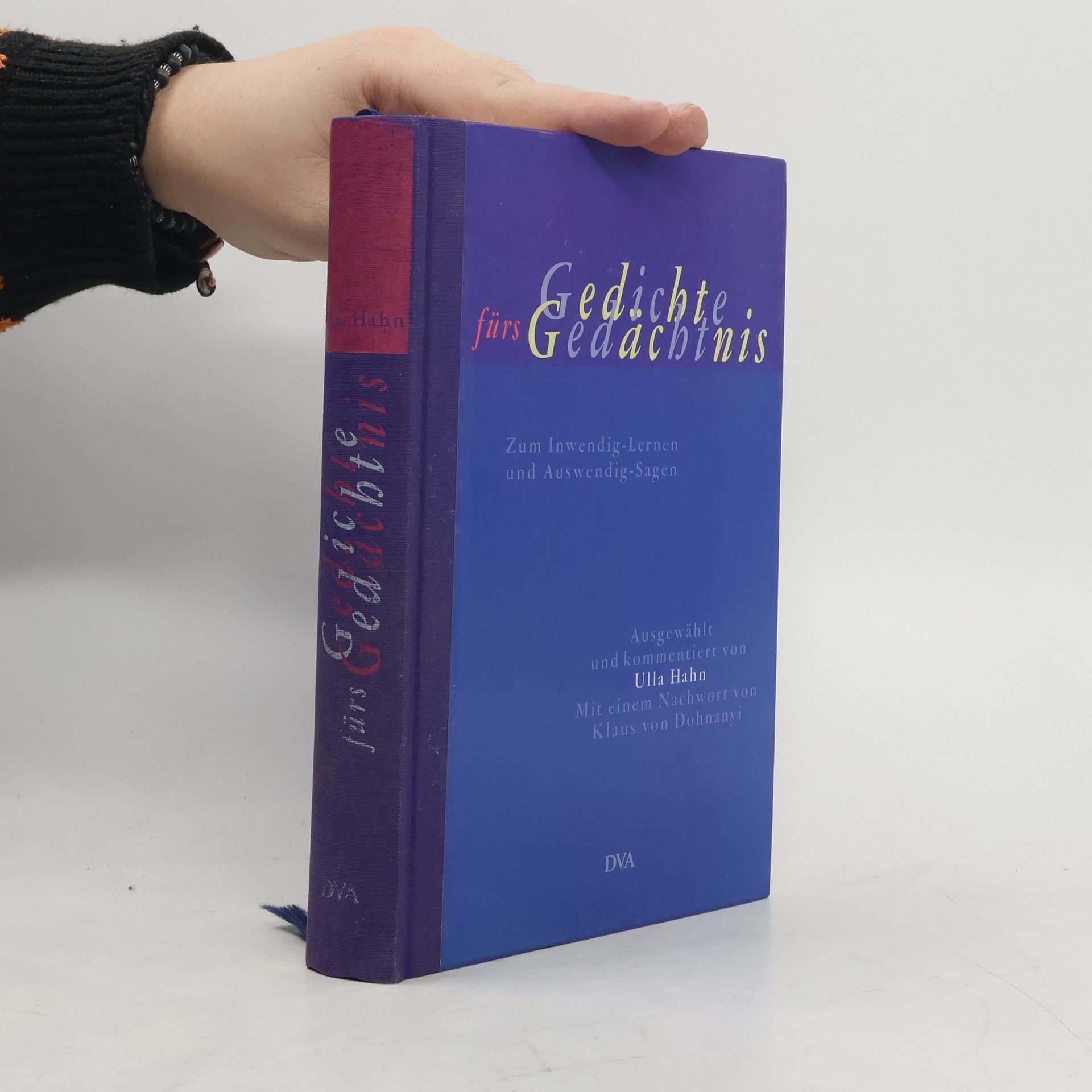 Ulla Hahn Gedichte fürs Gedächtnis