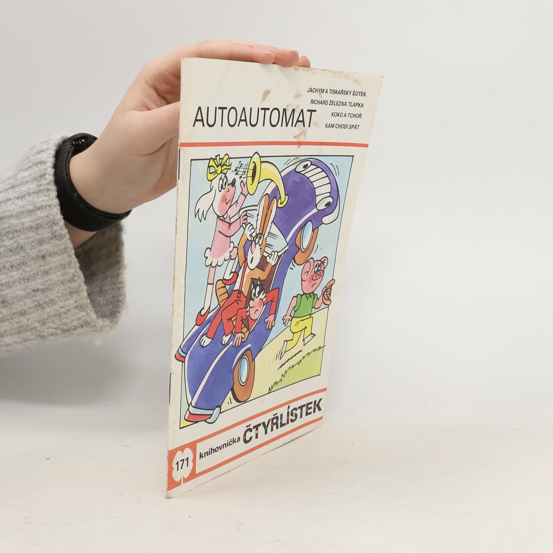 Jaroslav Němeček Čtyřlístek 171. Autoautomat