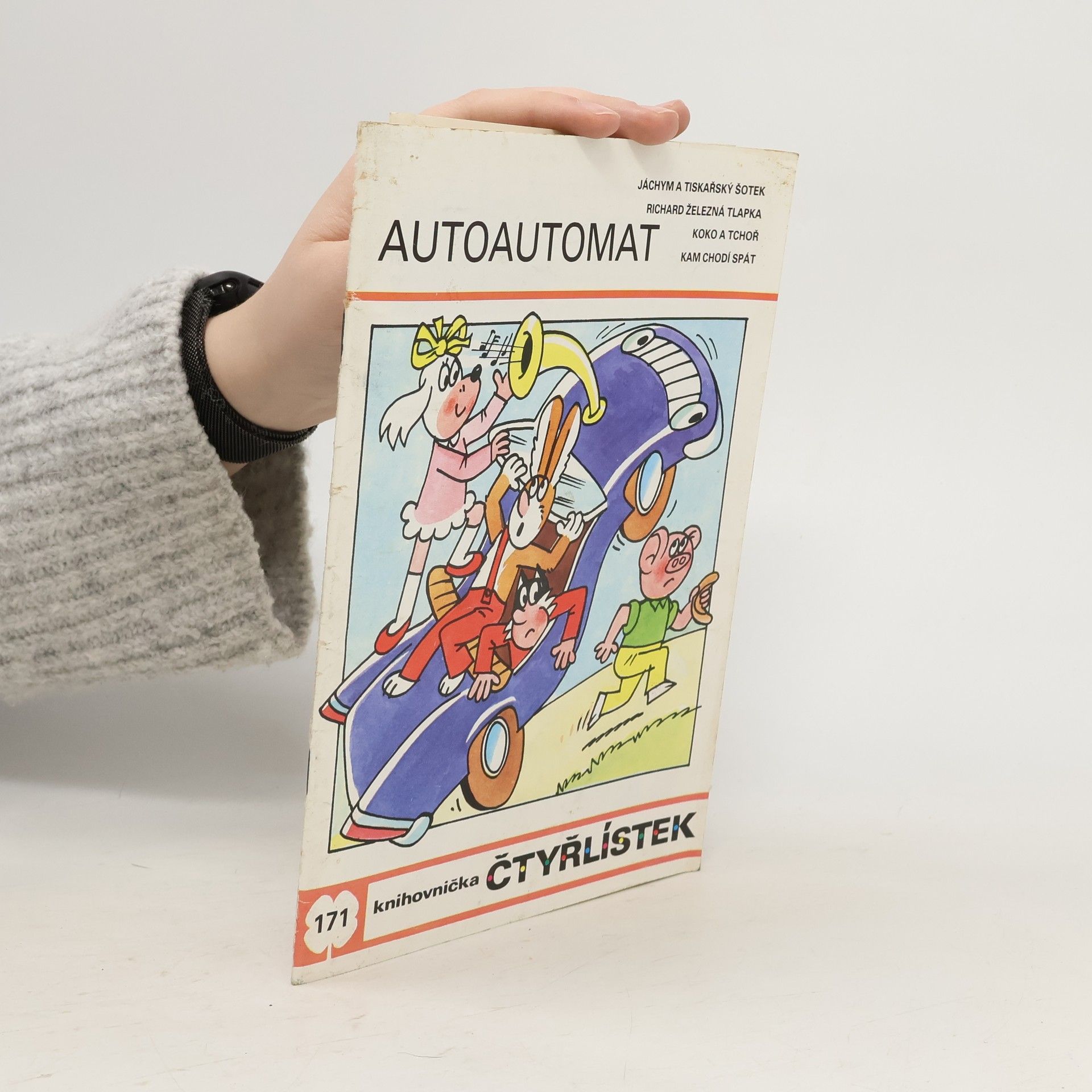 Čtyřlístek 171. Autoautomat