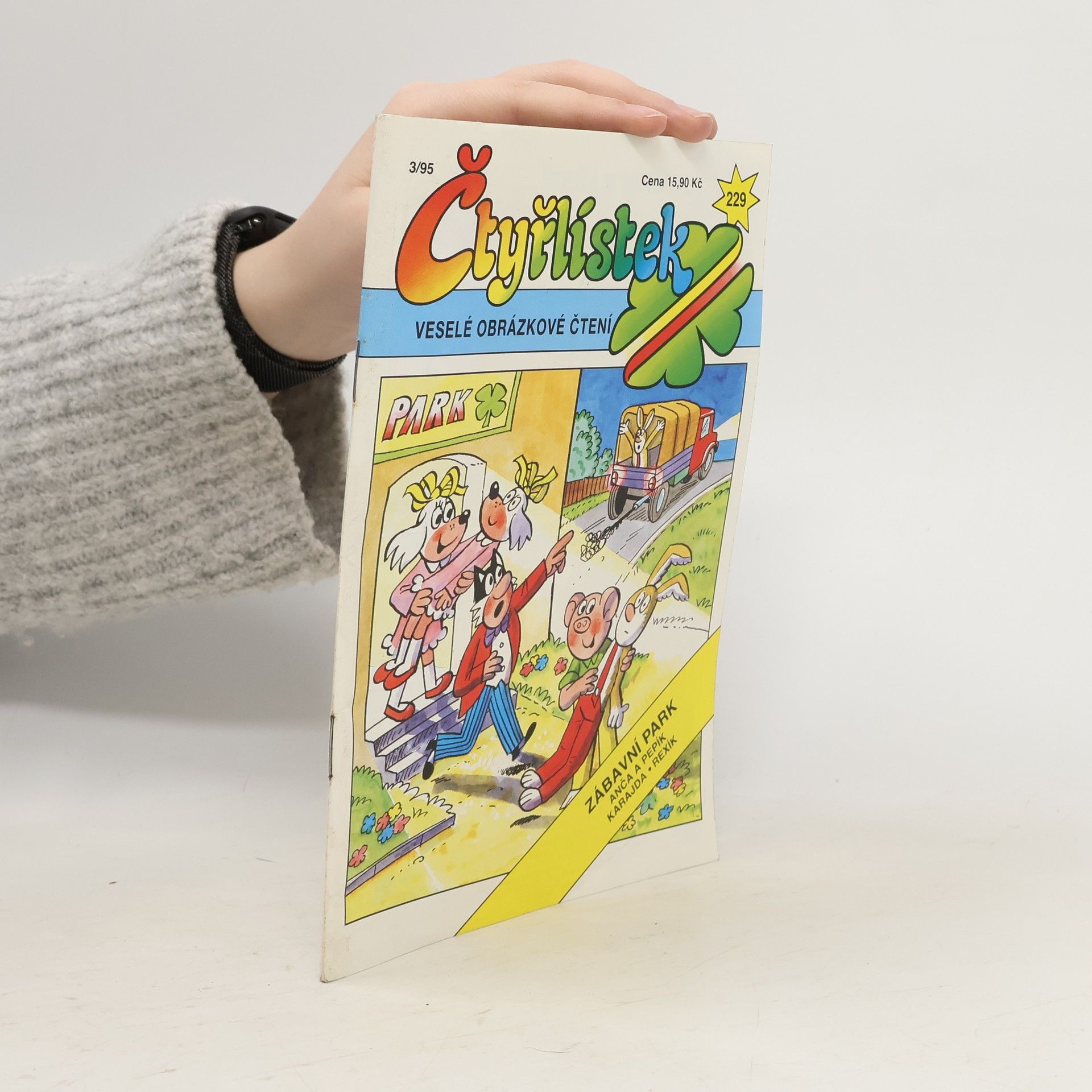 Collectif d'auteurs Čtyřlístek 229. 3/1995