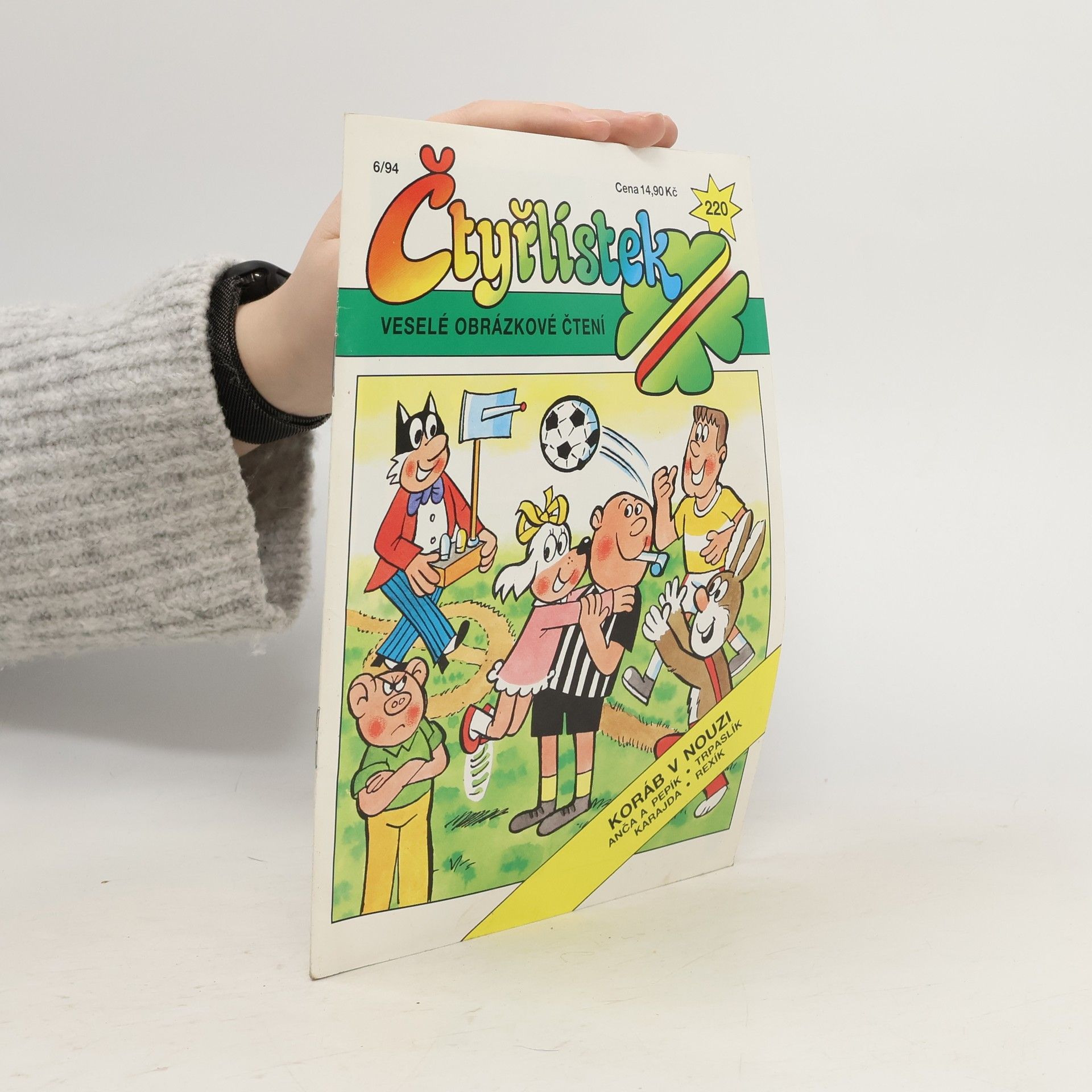 Kolektiv autorů Čtyřlístek 220. Koráb v nouzi