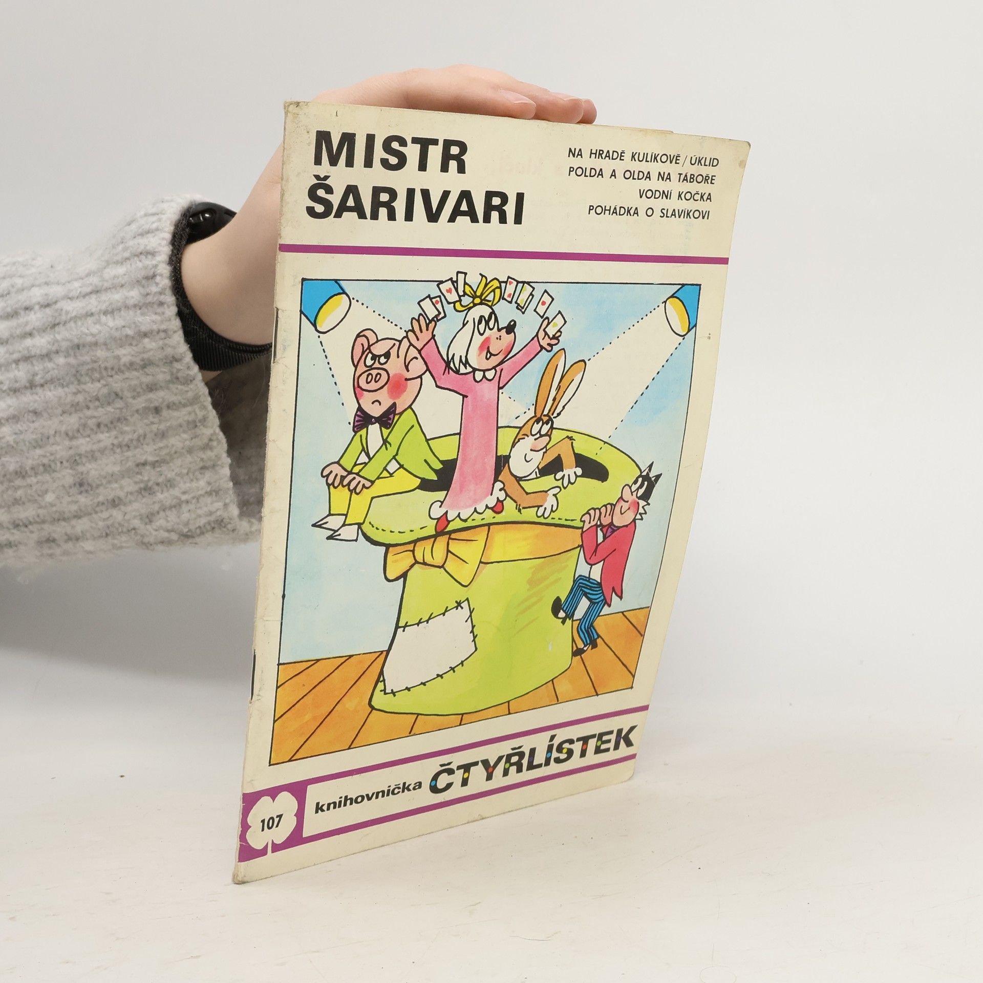 Jaroslav Němeček Čtyřlístek 107. Mistr Šarivari