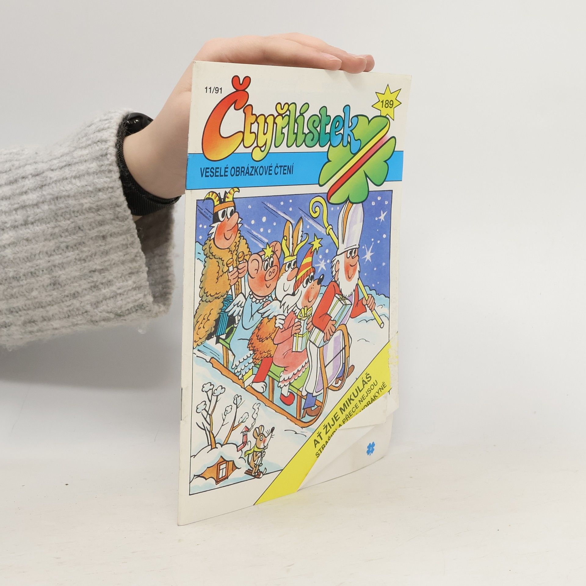 Kolektiv autorů Čtyřlístek 189. 11/1991