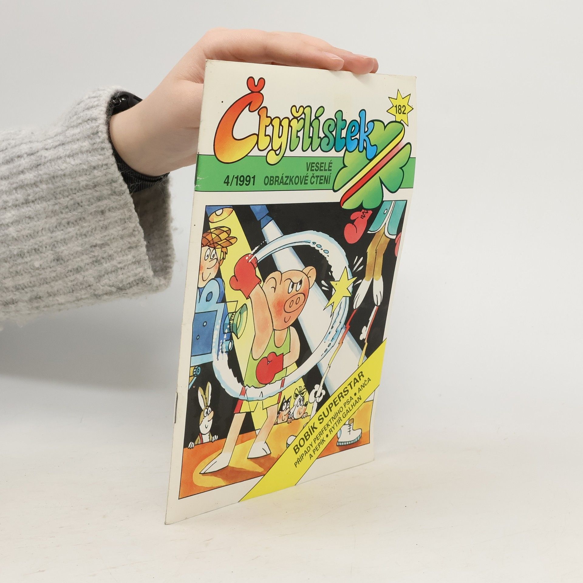 AA.VV. Čtyřlístek 4/1991 182. Bobík superstar