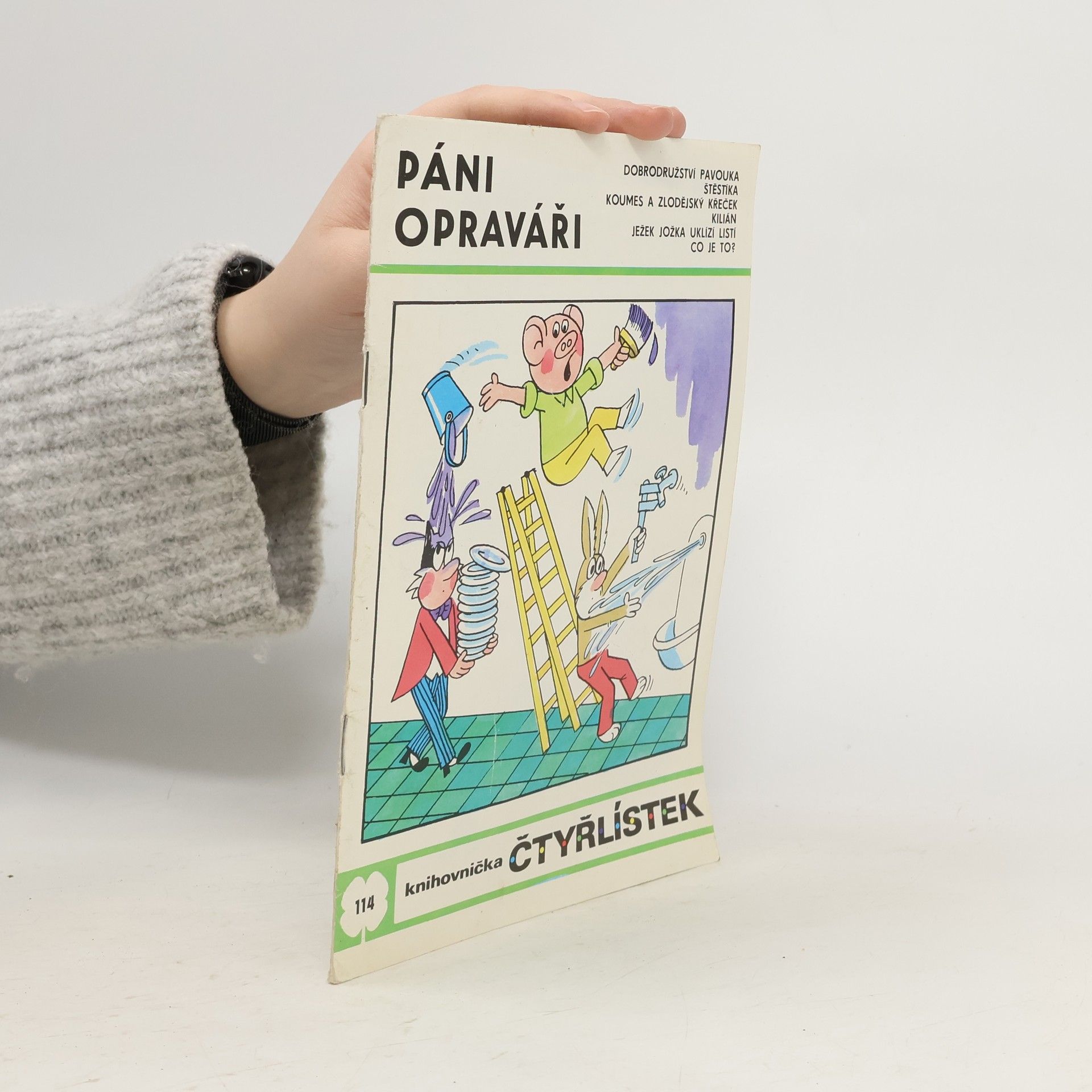 Kolektiv autorů Čtyřlístek 114. Páni opraváři