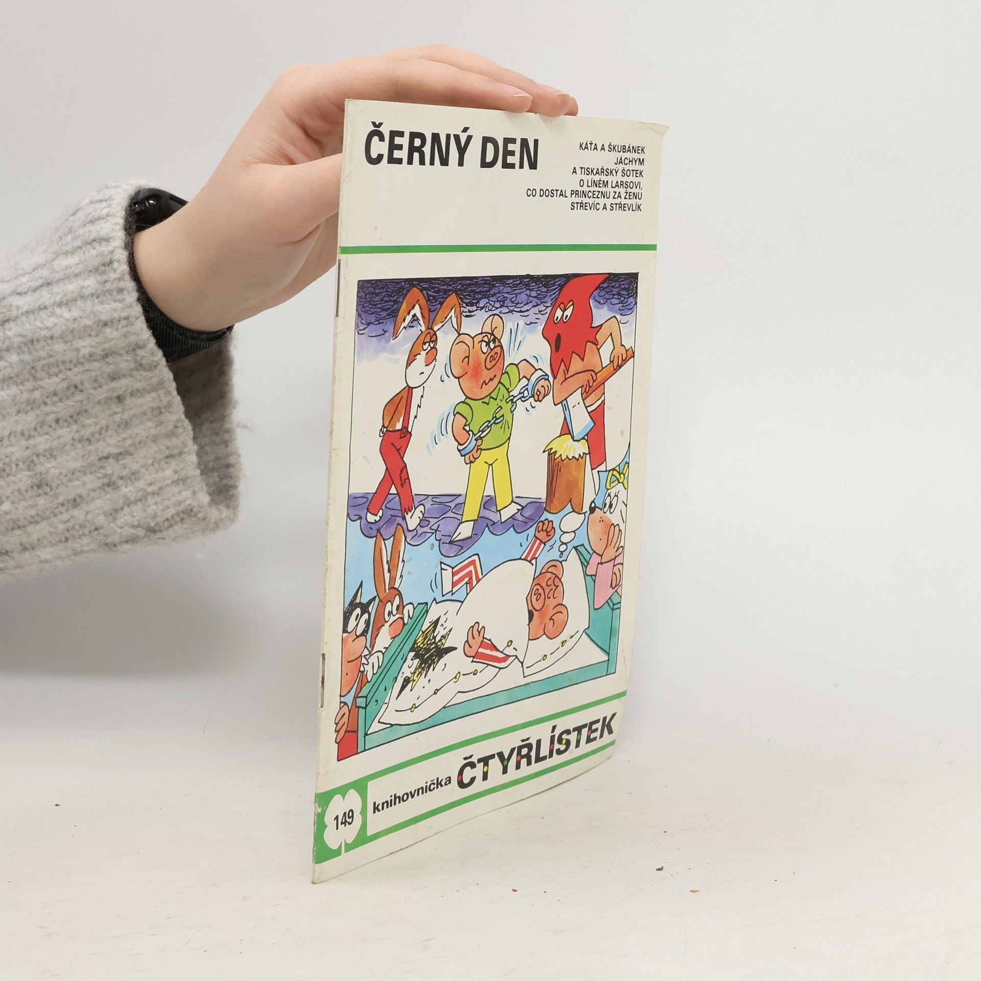Ljuba Štíplová Čtyřlístek 149. Černý den