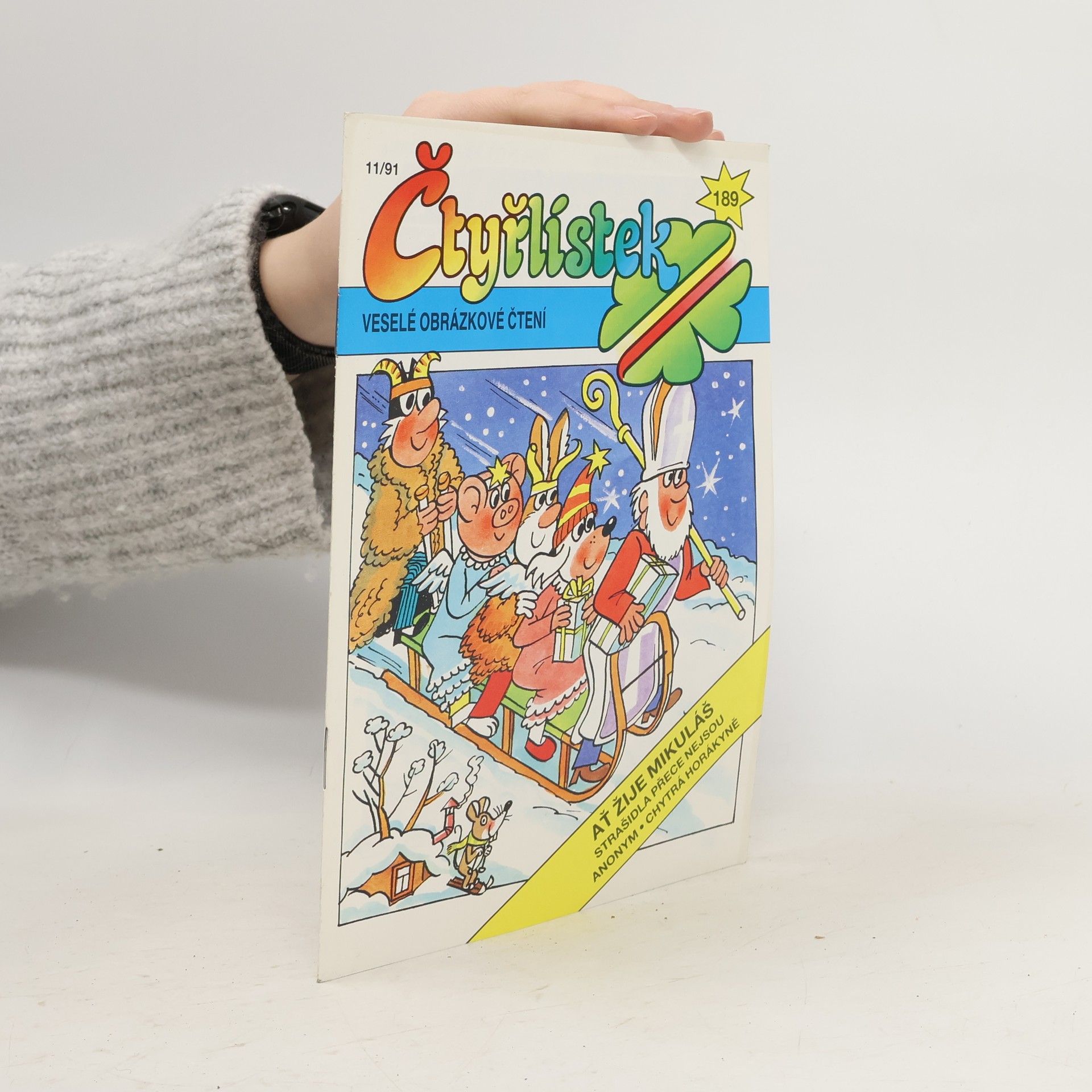 AA.VV. Čtyřlístek 189. 11/1991