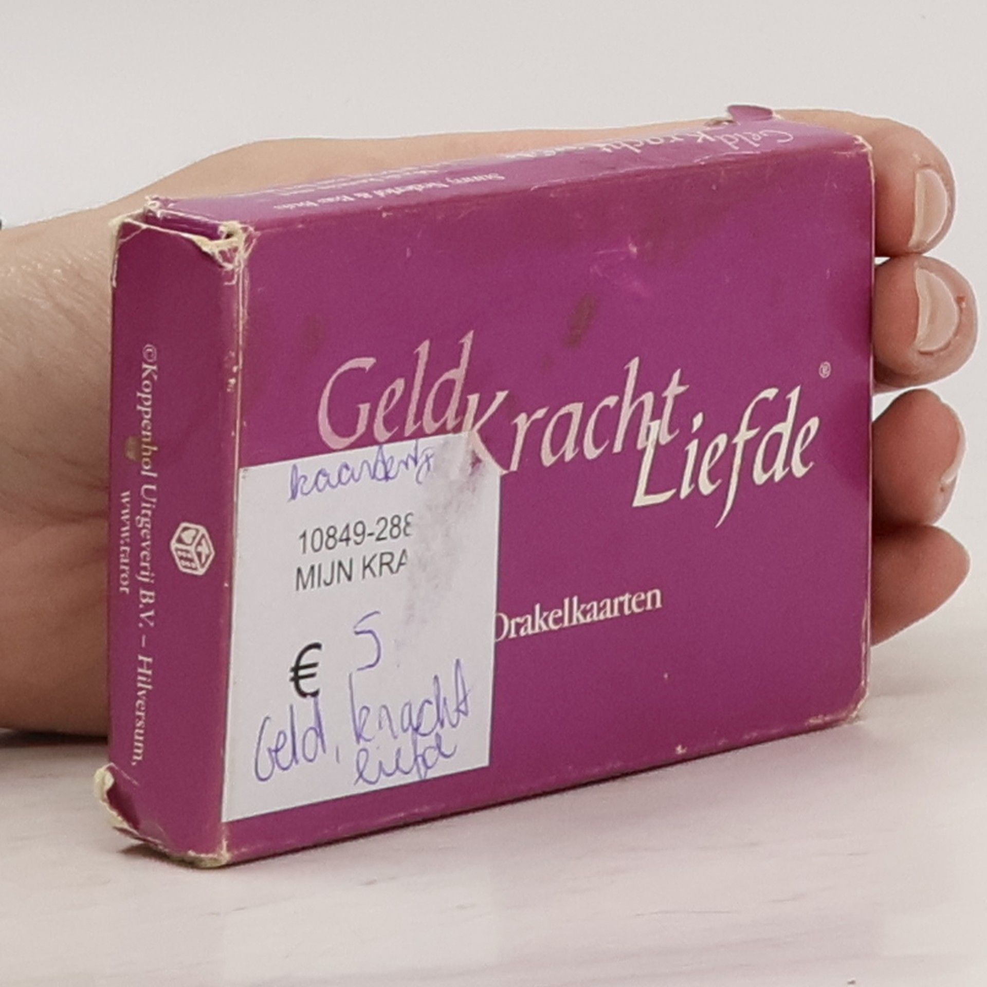 S. Nederlof Geld kracht liefde, orakelkaarten