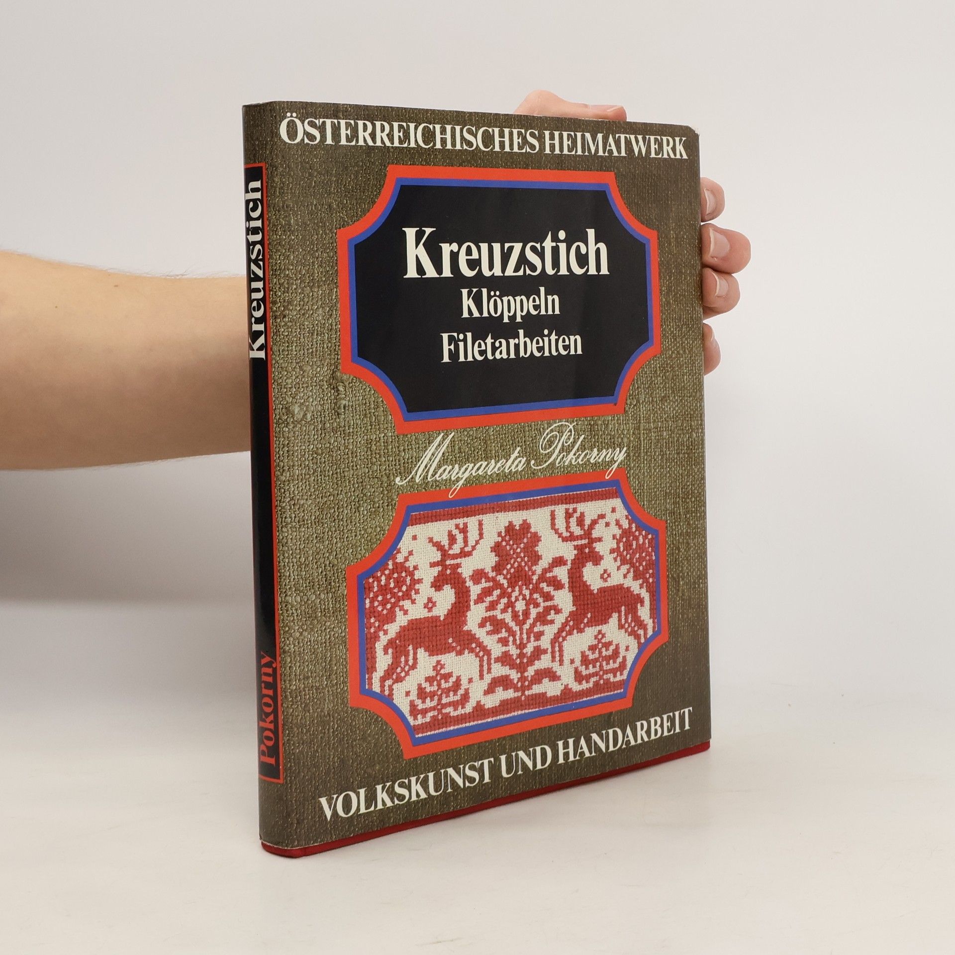 Margareta Pokorny Kreuzstich, Klöppeln, Filetarbeiten