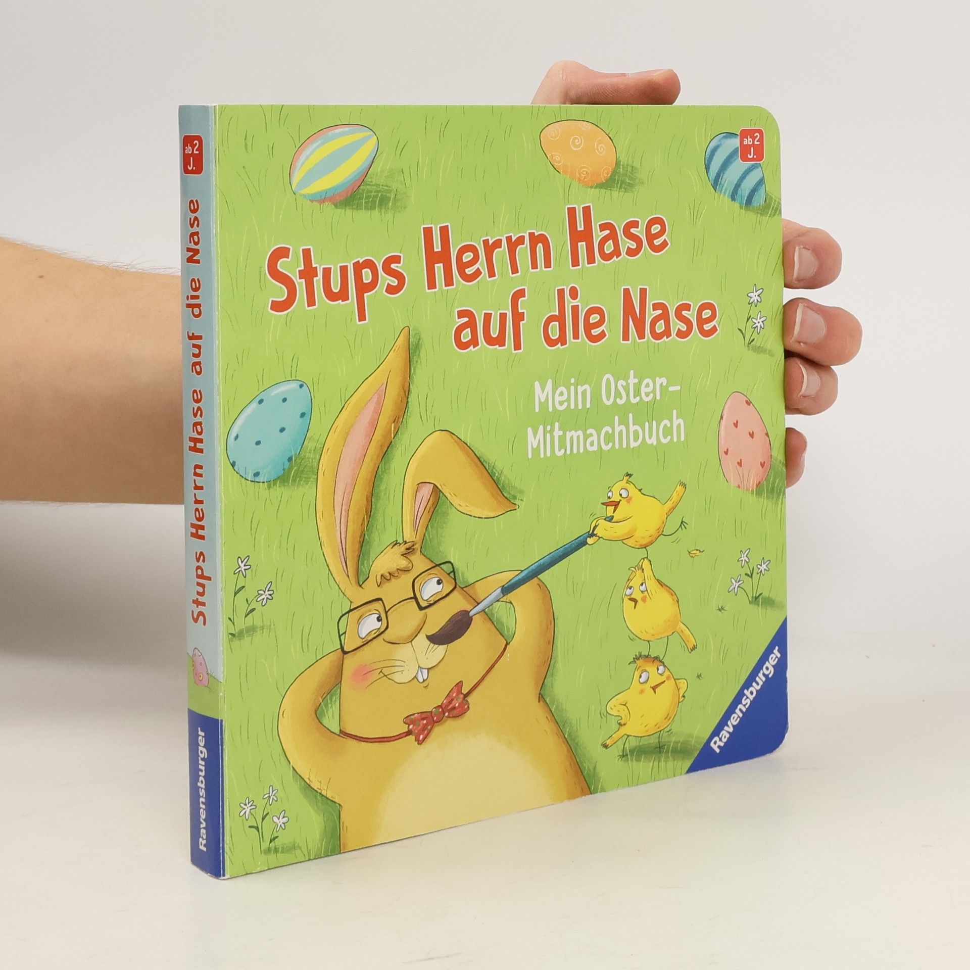 Olena Kvitka Stups Herrn Hase auf die Nase