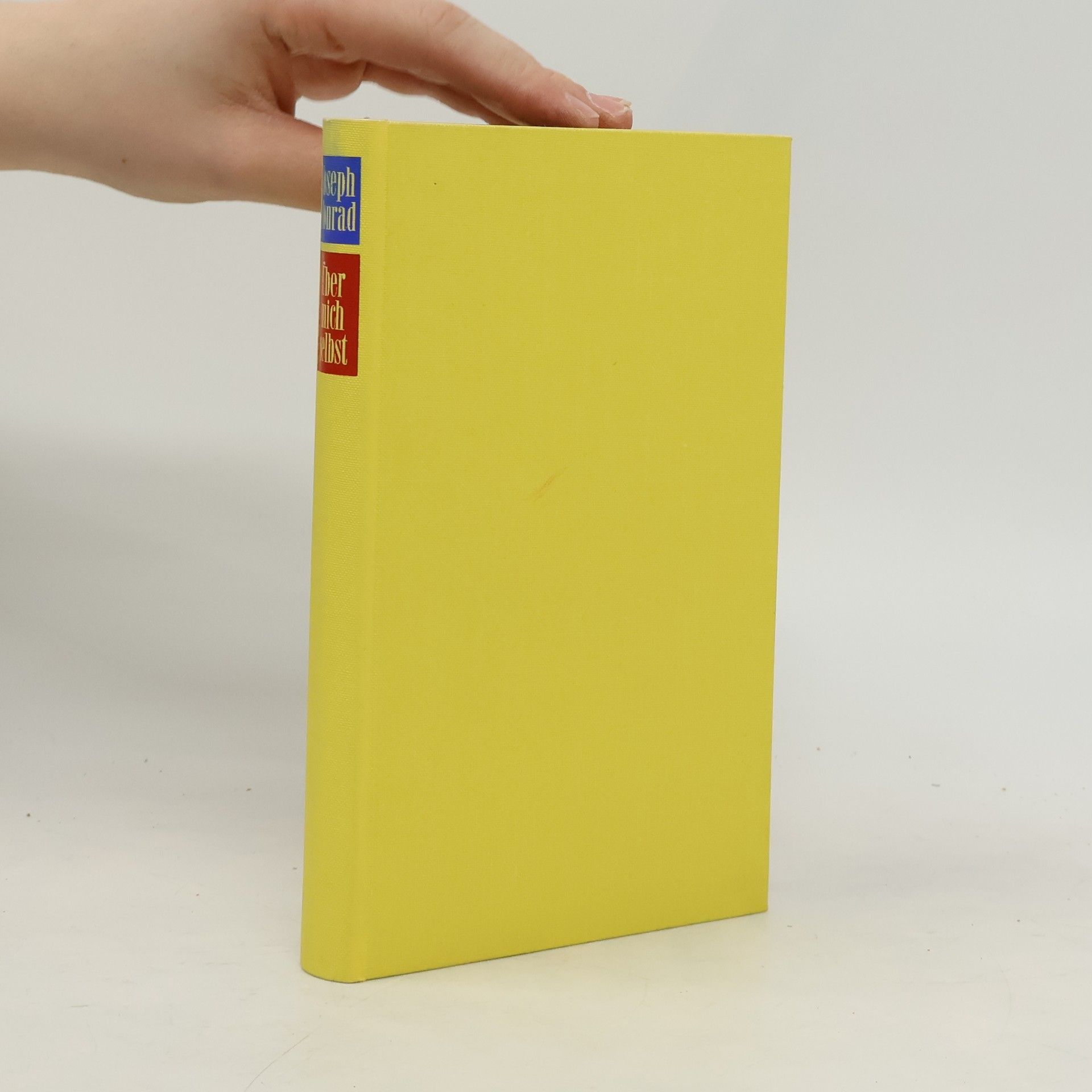 Joseph Conrad Über mich selbst