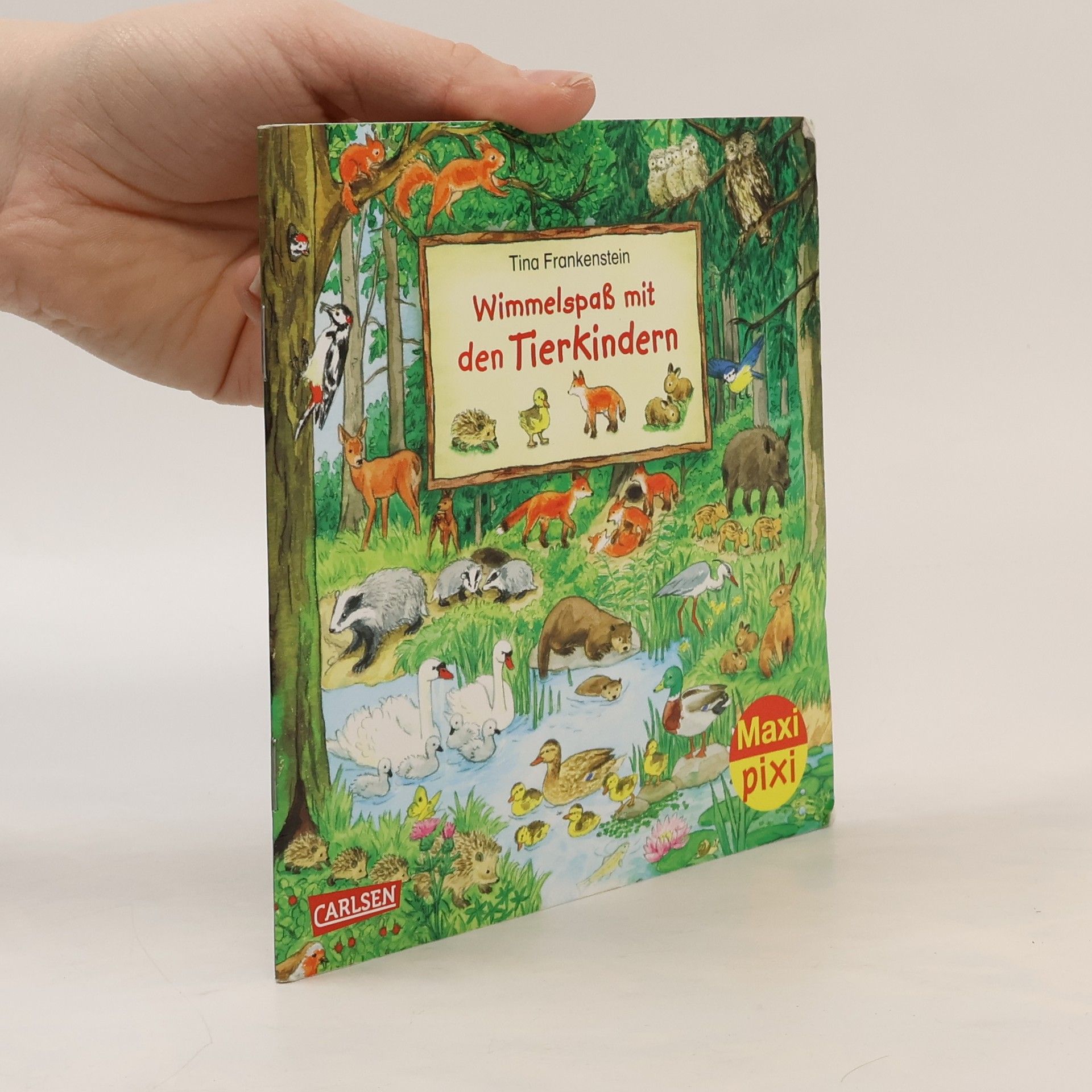 Tina Frankenstein-Börlin Wimmelspaß mit den Tierkindern