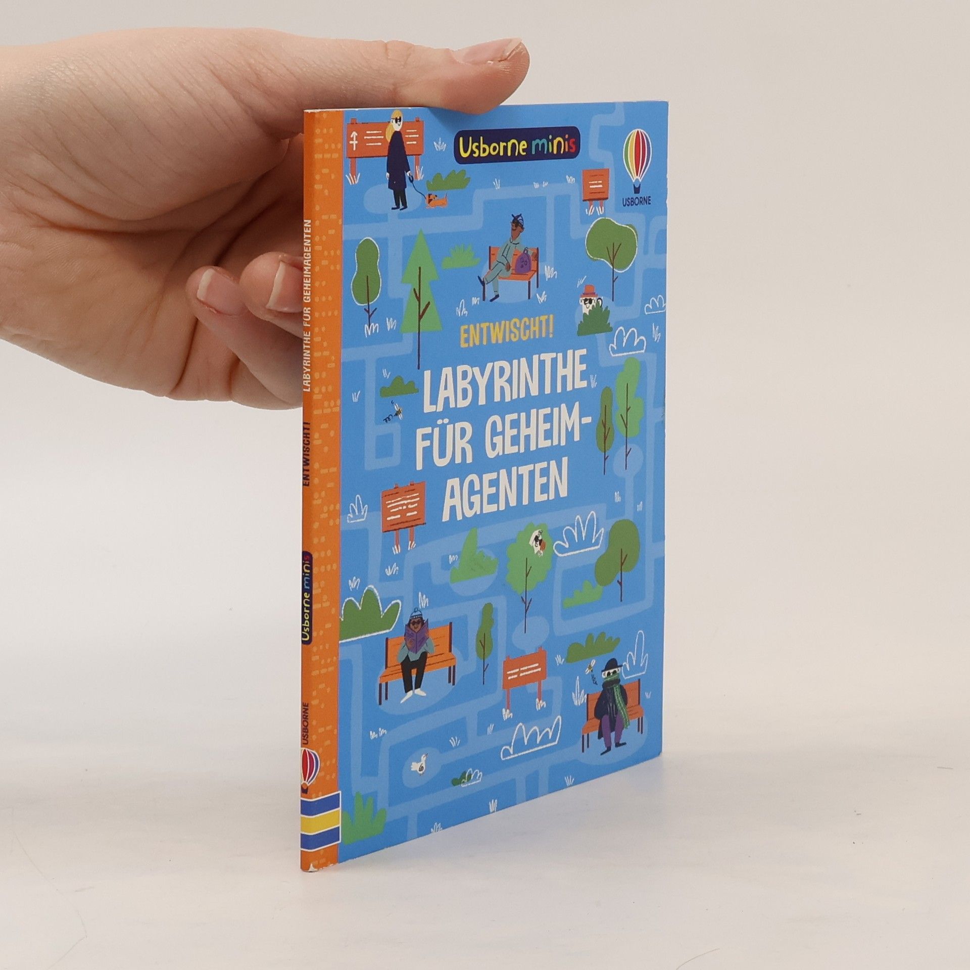 Collectif d'auteurs Usborne Minis: Entwischt! Labyrinthe für Geheimagenten