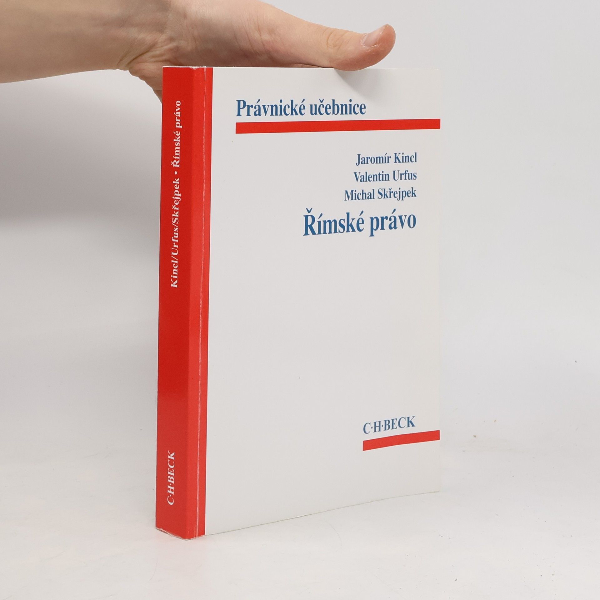 Jaromír Kincl Římské právo