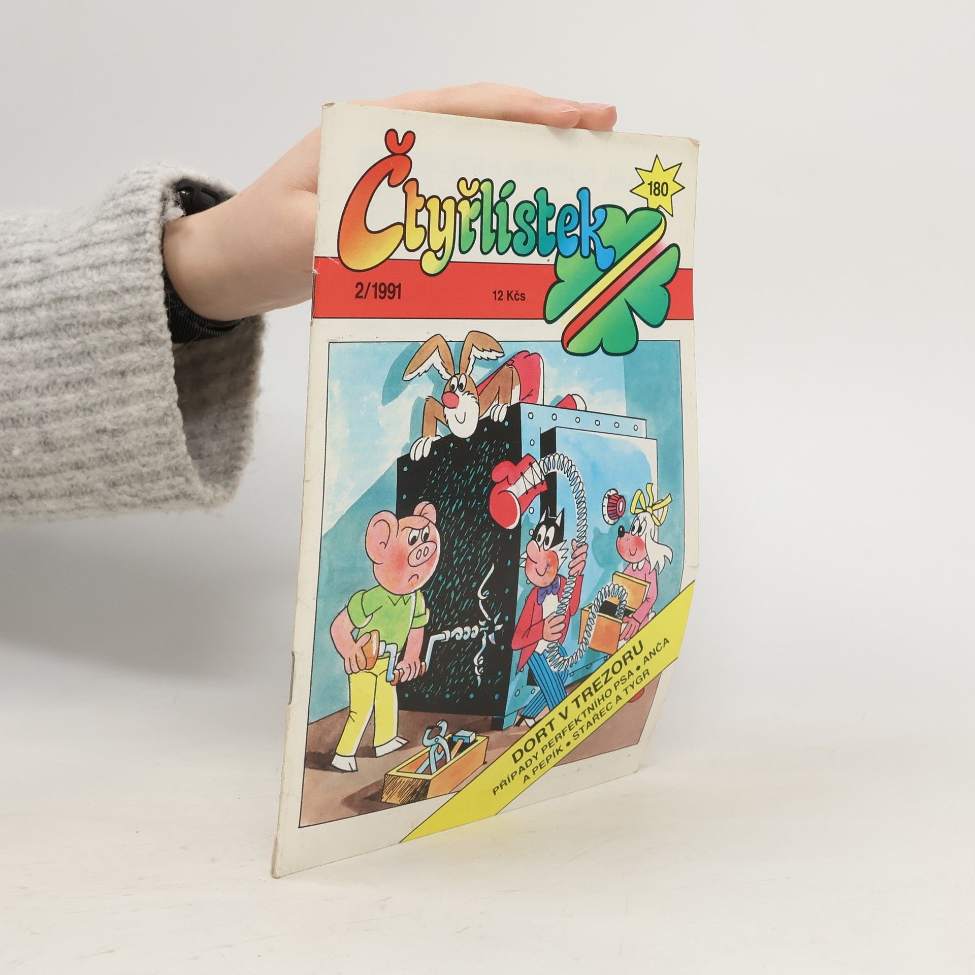 Jaroslav Němeček Čtyřlístek 180. 2/1991