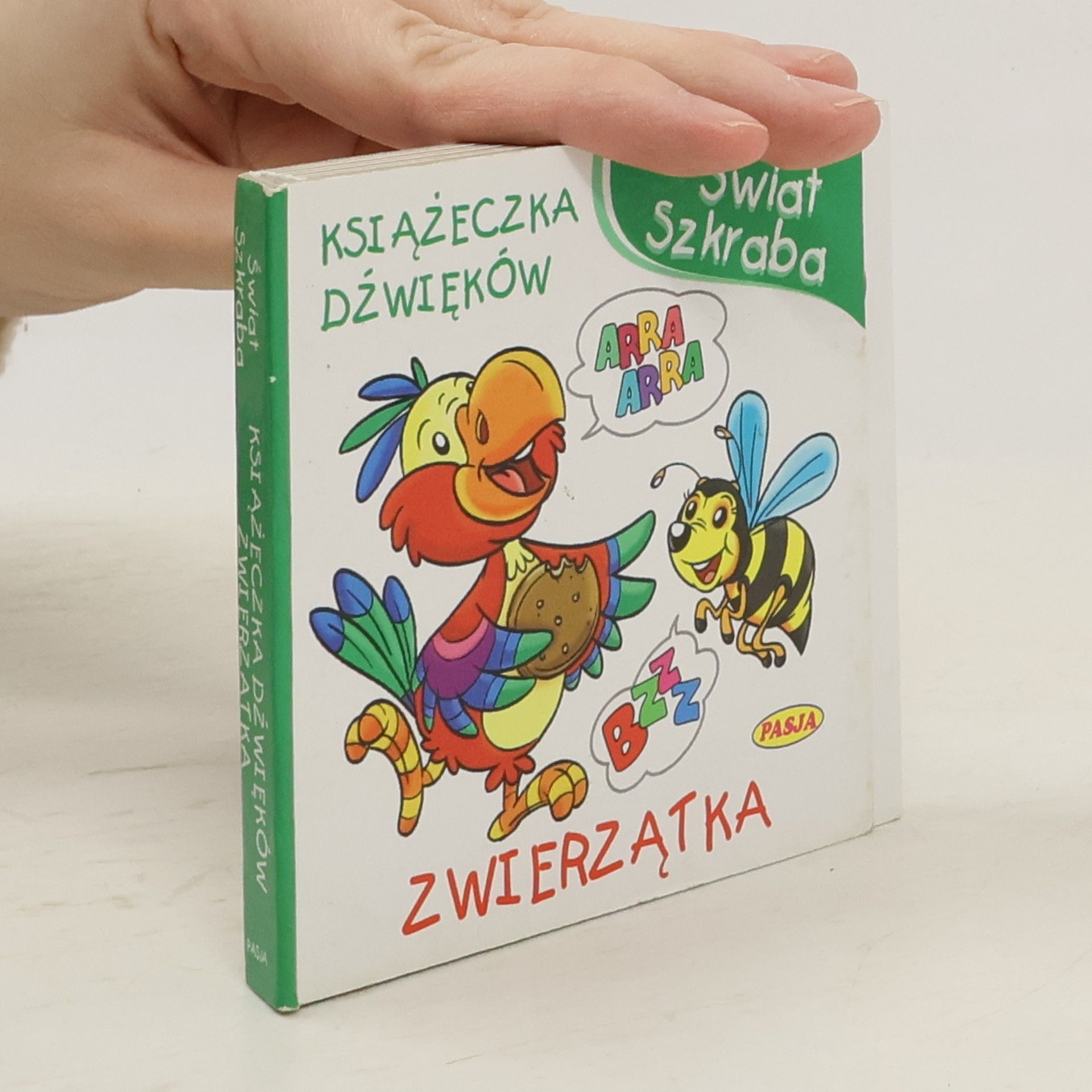 Świat szkraba: Książeczka dźwięków zwierzątka
