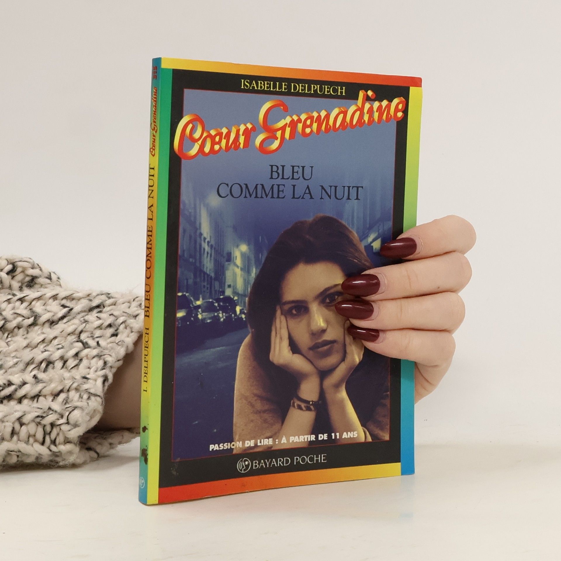 Isabelle Delpuech Coeur Grenadine - 315: Bleu comme la nuit