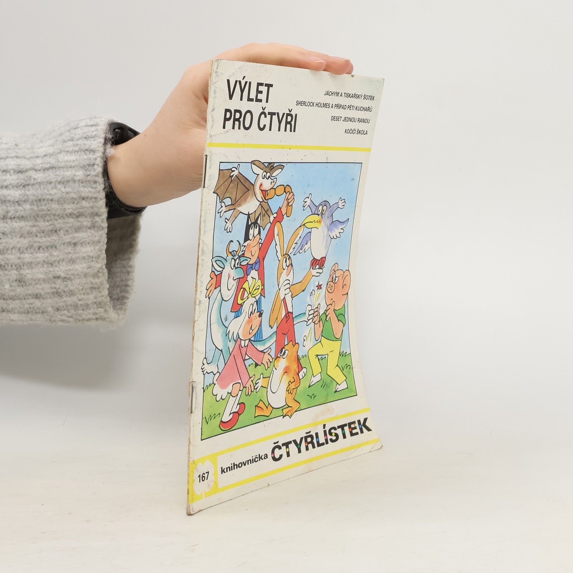 AA.VV. Čtyřlístek 167. Výlet pro čtyři