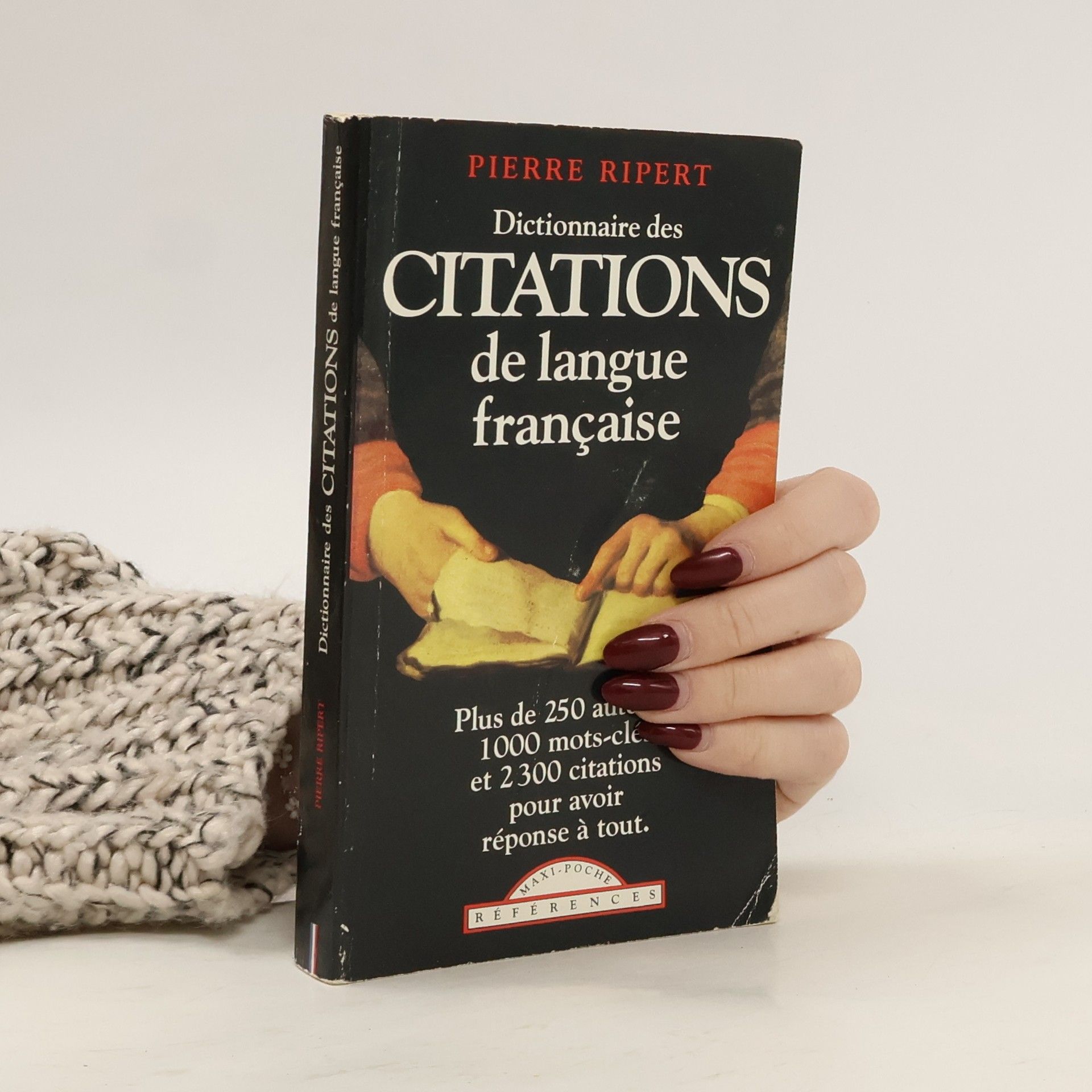 Pierre Ripert Dictionnaire des citations de langue française