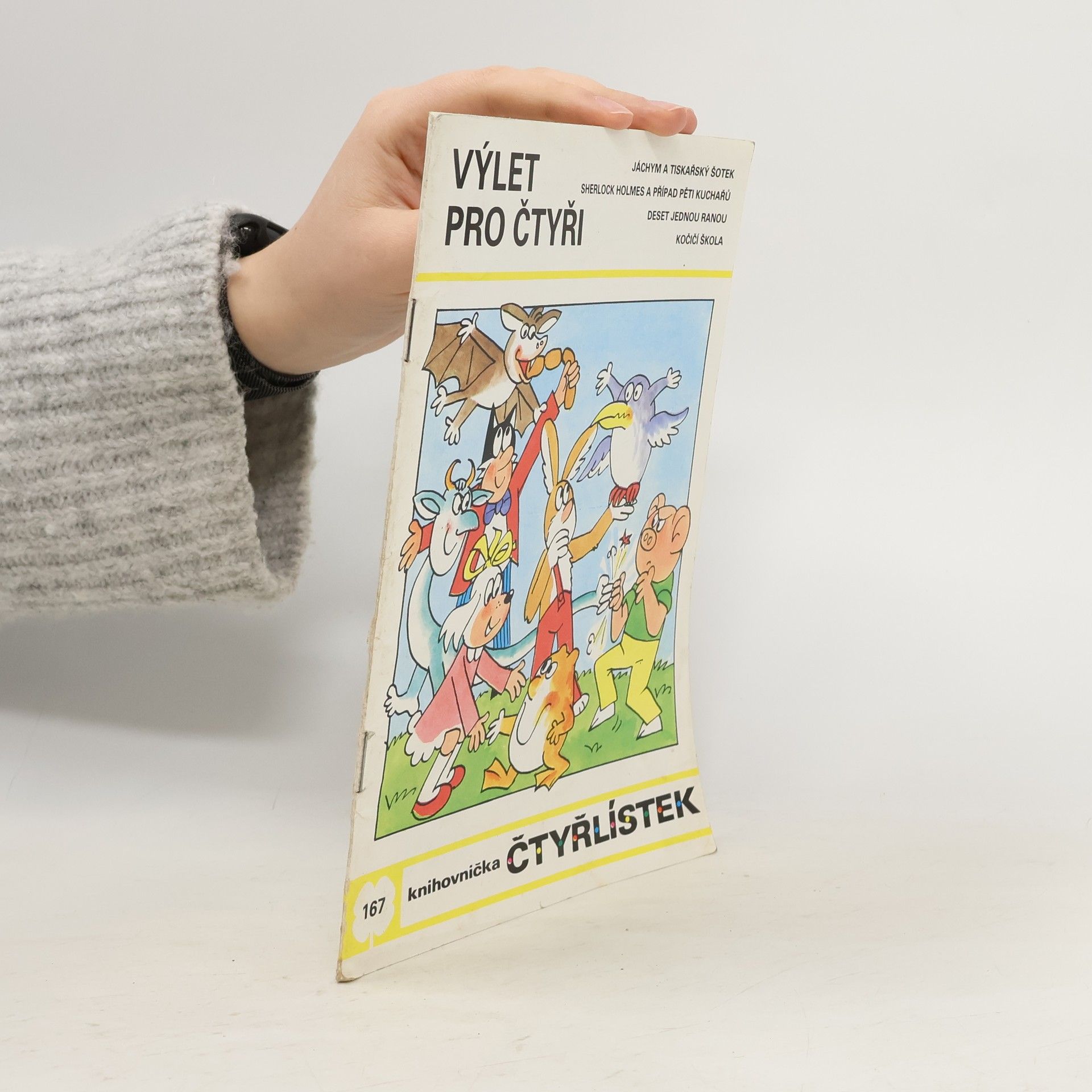Collectif d'auteurs Čtyřlístek 167. Výlet pro čtyři